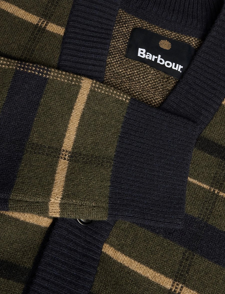 Barbour - Barbour Kane Knitted Cardigan - strickjacken - navy - 2