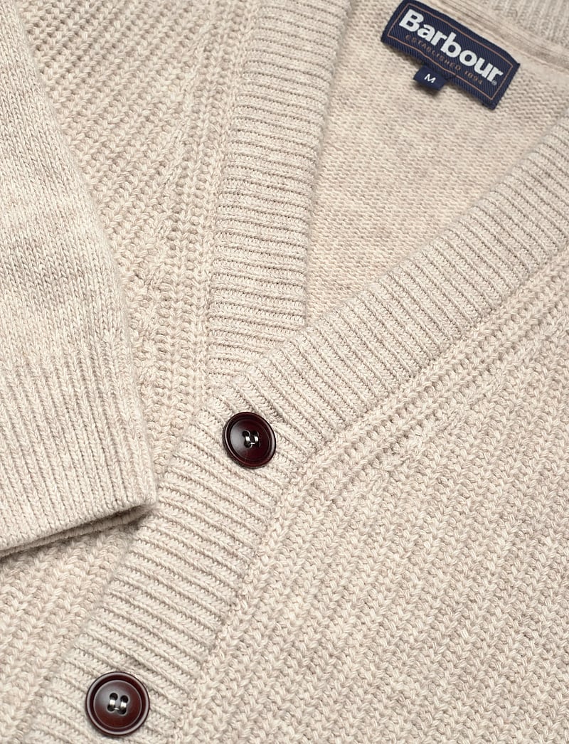 Barbour - Barbour Mainland Knitted Cardigan - koftor - grey - 2