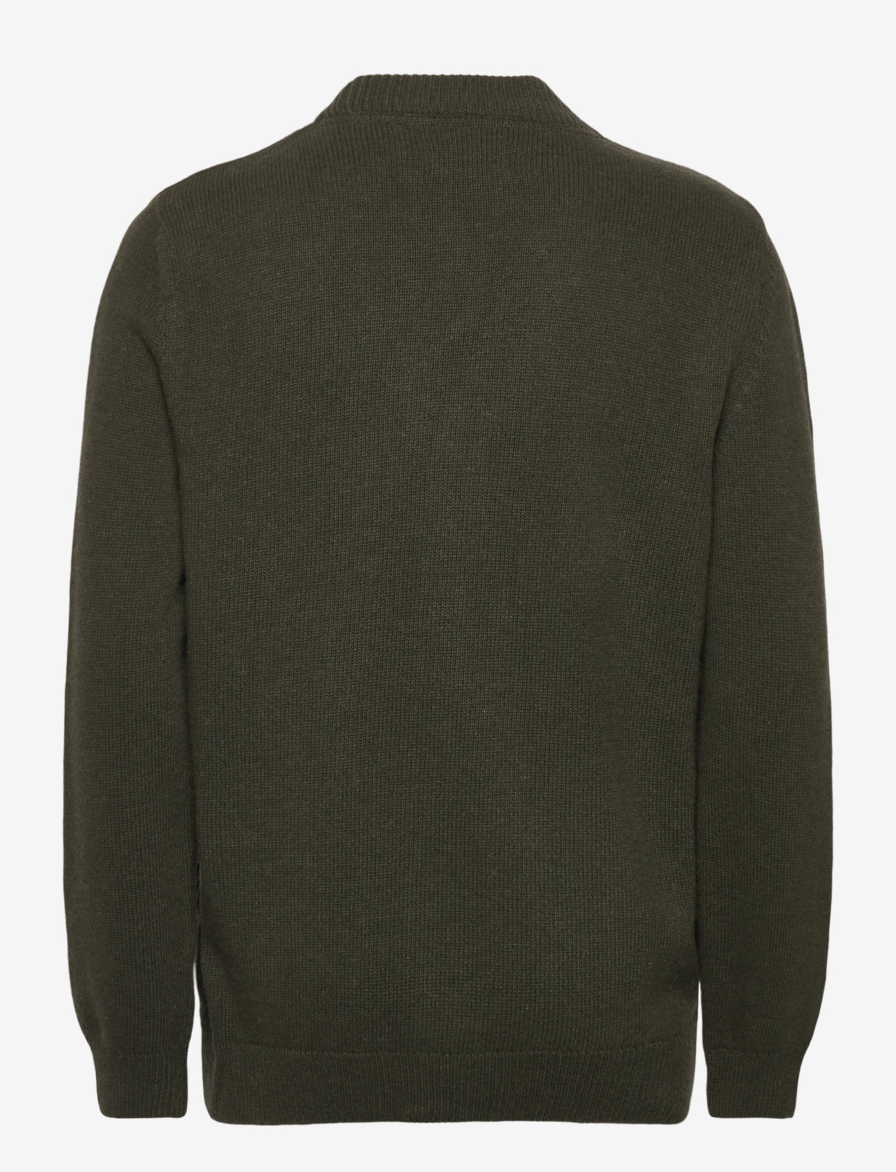 Barbour - Barbour Mainland Knitted Cardigan - koftor - olive - 1