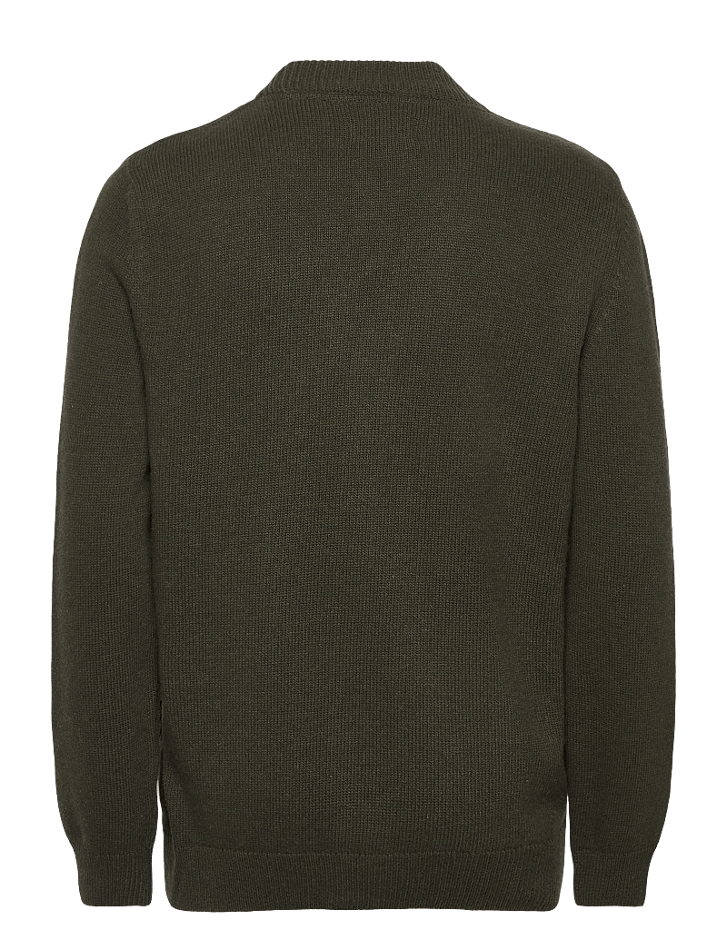 Barbour - Barbour Mainland Knitted Cardigan - koftor - olive - 1