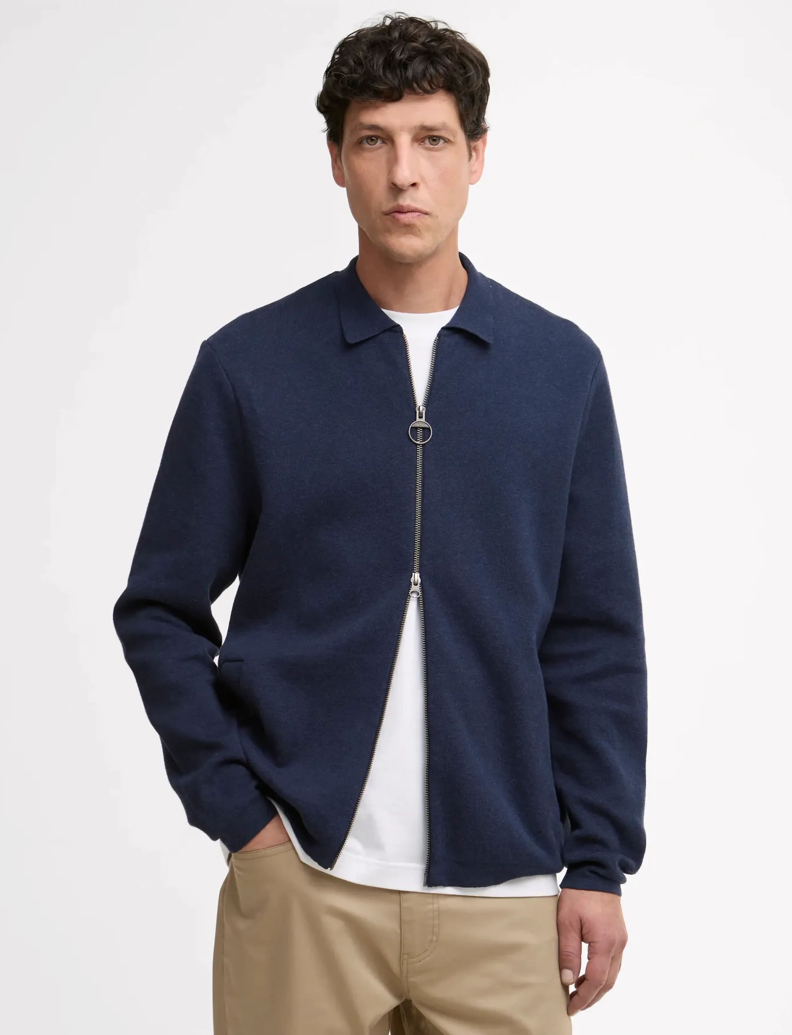 Barbour Barbour Crowcombe Zip - Frühlingsjacken - NAVY / navy