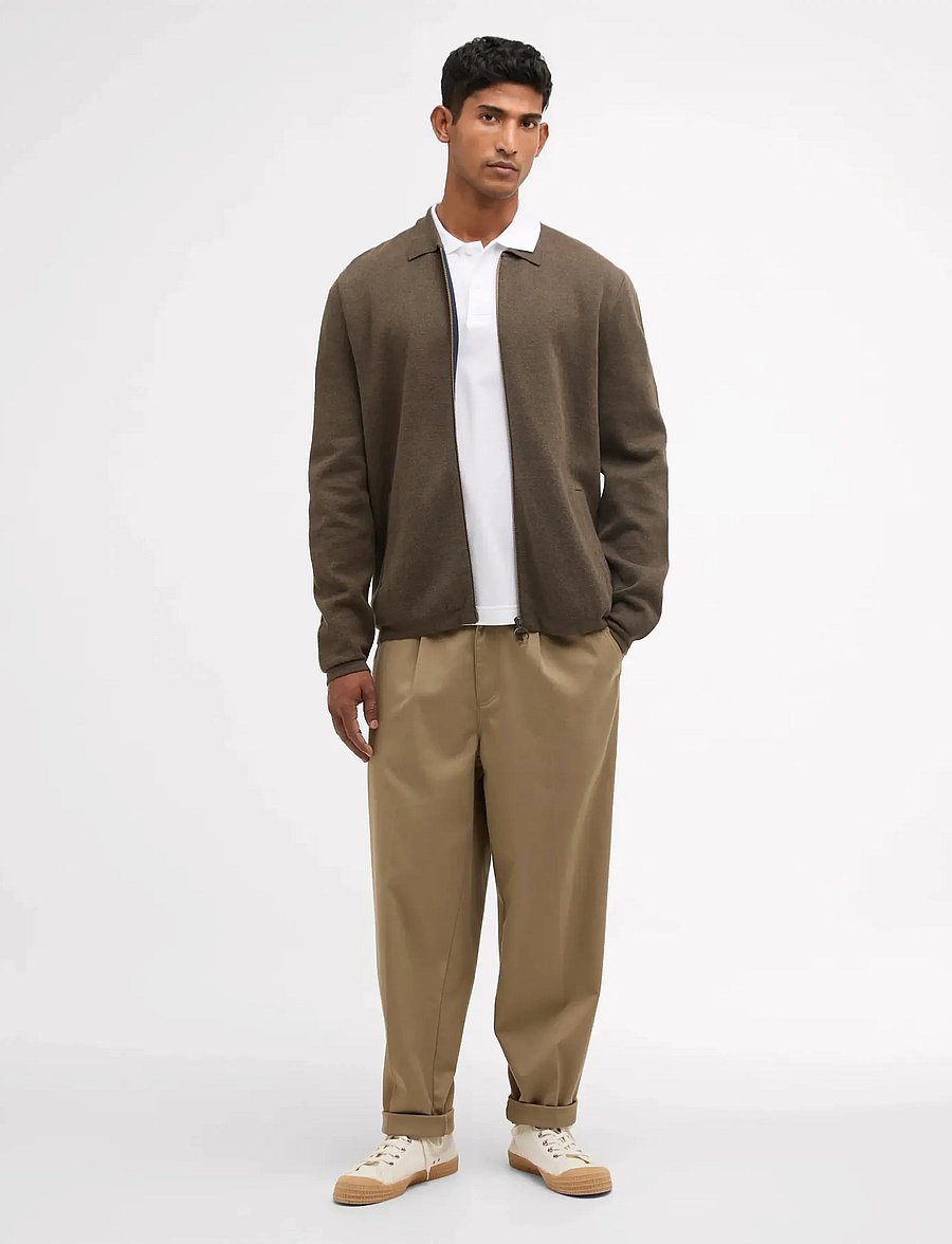 Barbour - Barbour Crowcombe Zip - leichte jacken - olive - 2