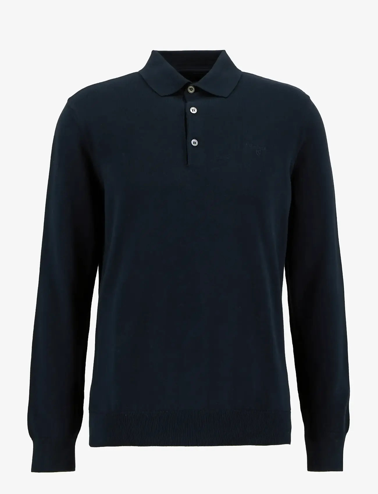 Barbour - Barbour Pima Knit Polo - langärmelig - navy - 1