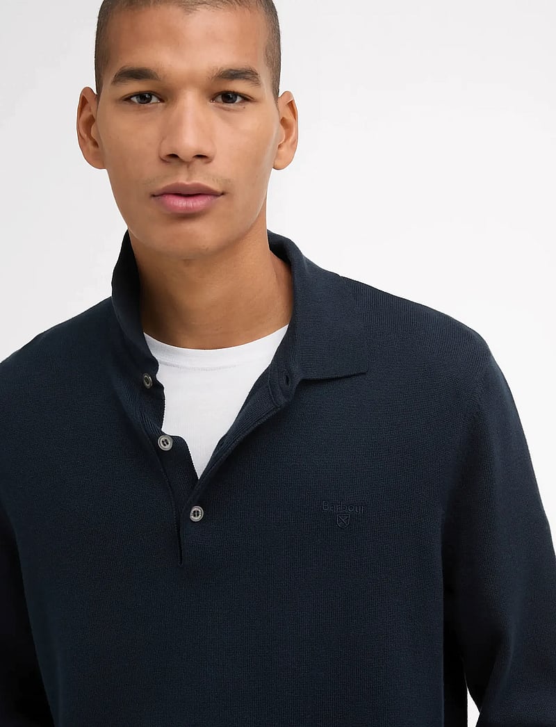 Barbour - Barbour Pima Knit Polo - langärmelig - navy - 3