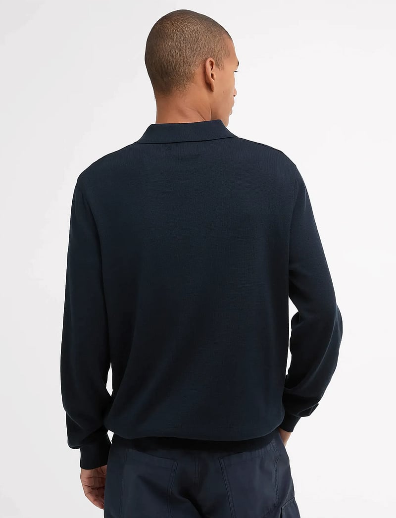 Barbour - Barbour Pima Knit Polo - langärmelig - navy - 4