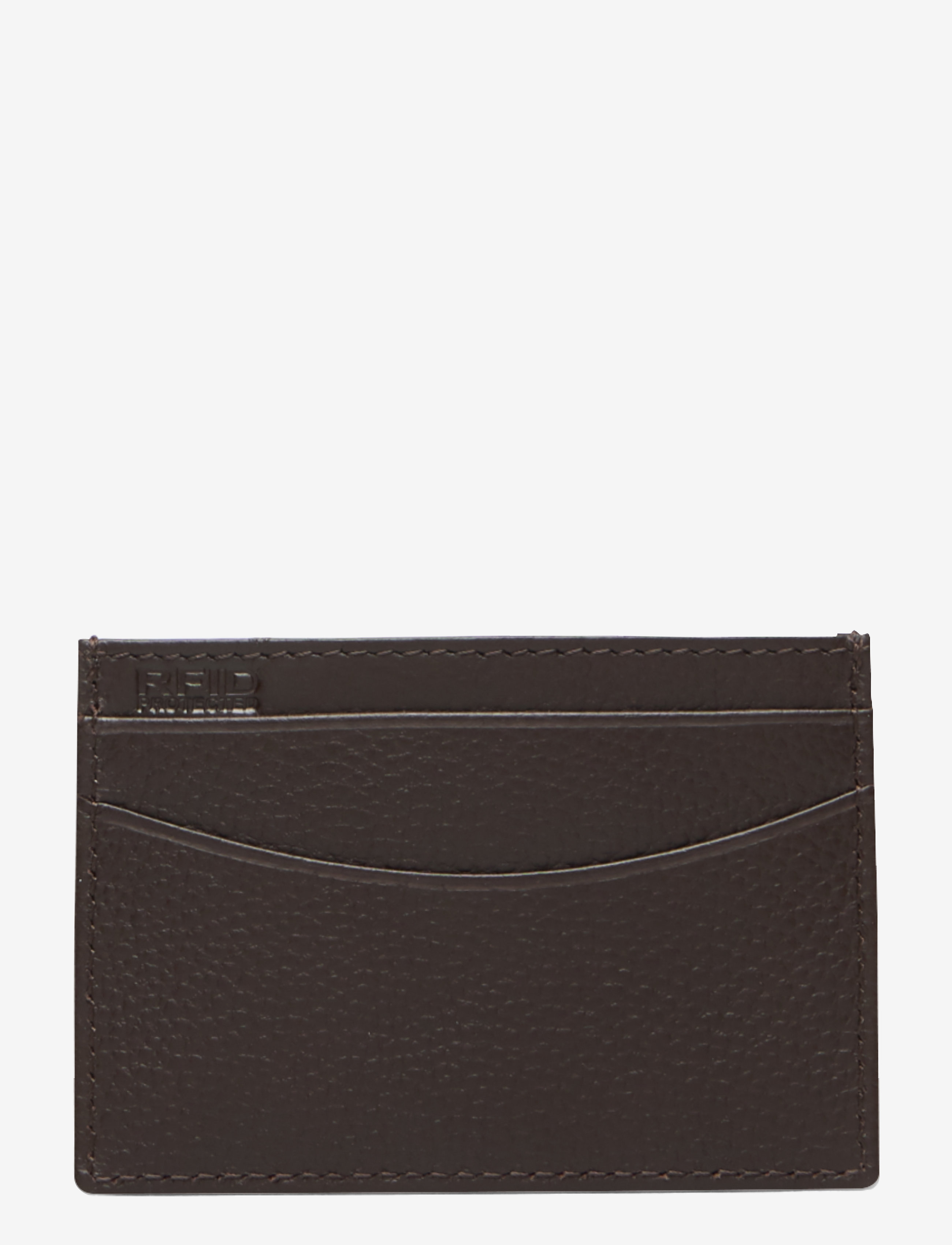 Barbour - Barbour Amble Leather Card holder - card holders - dk brown - 1