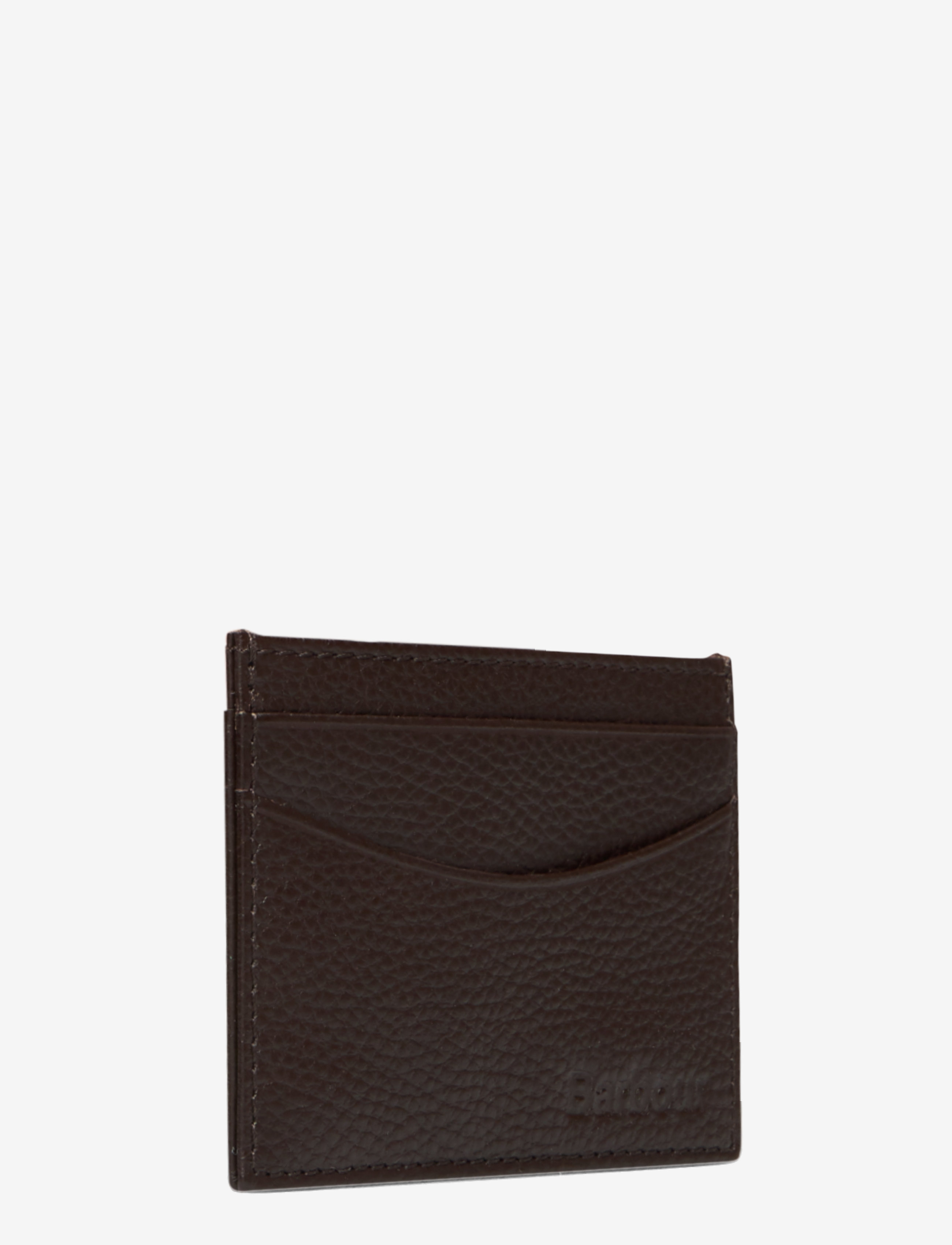 Barbour - Barbour Amble Leather Card holder - card holders - dk brown - 2
