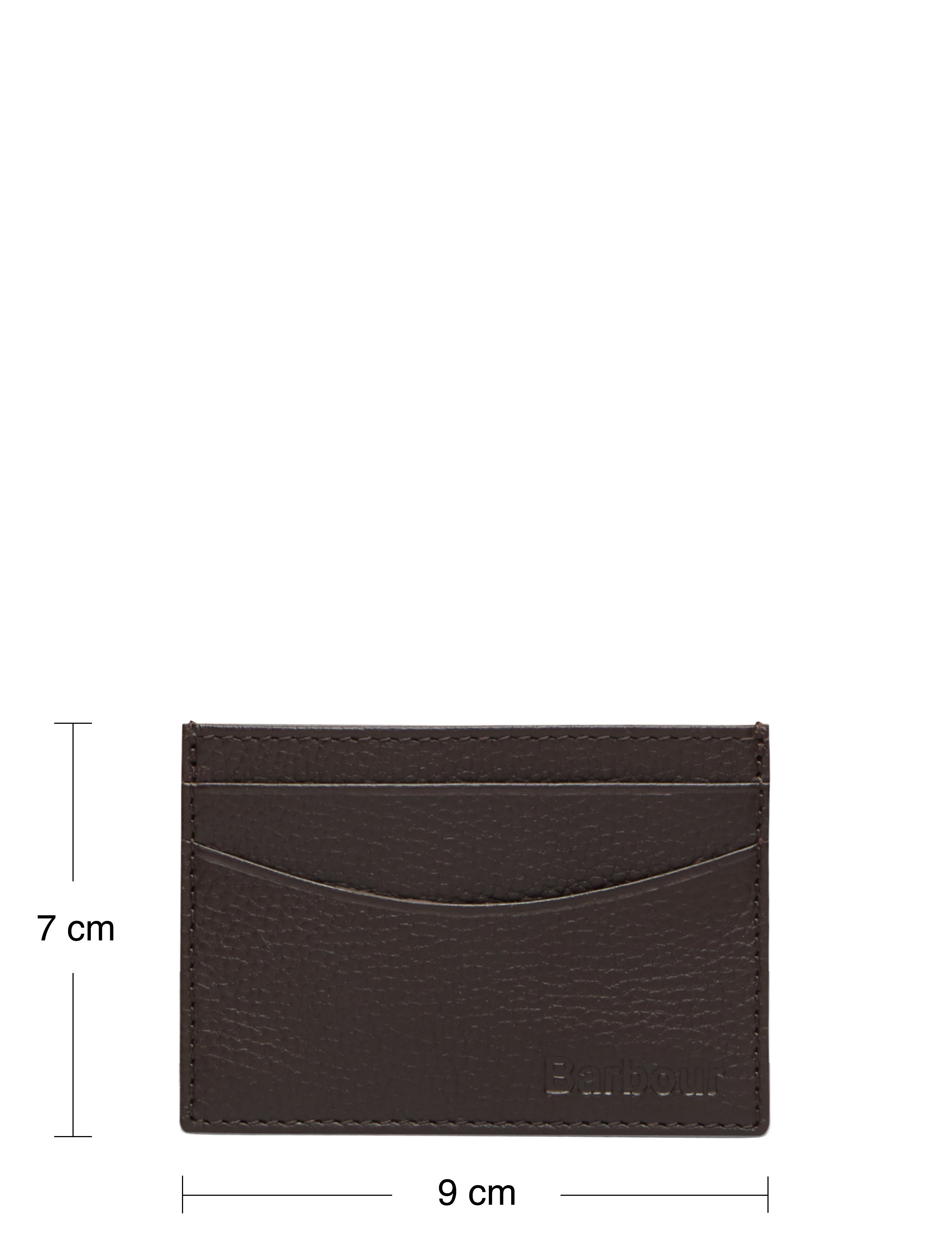 Barbour - Barbour Amble Leather Card holder - kaardihoidjad - dk brown - 3