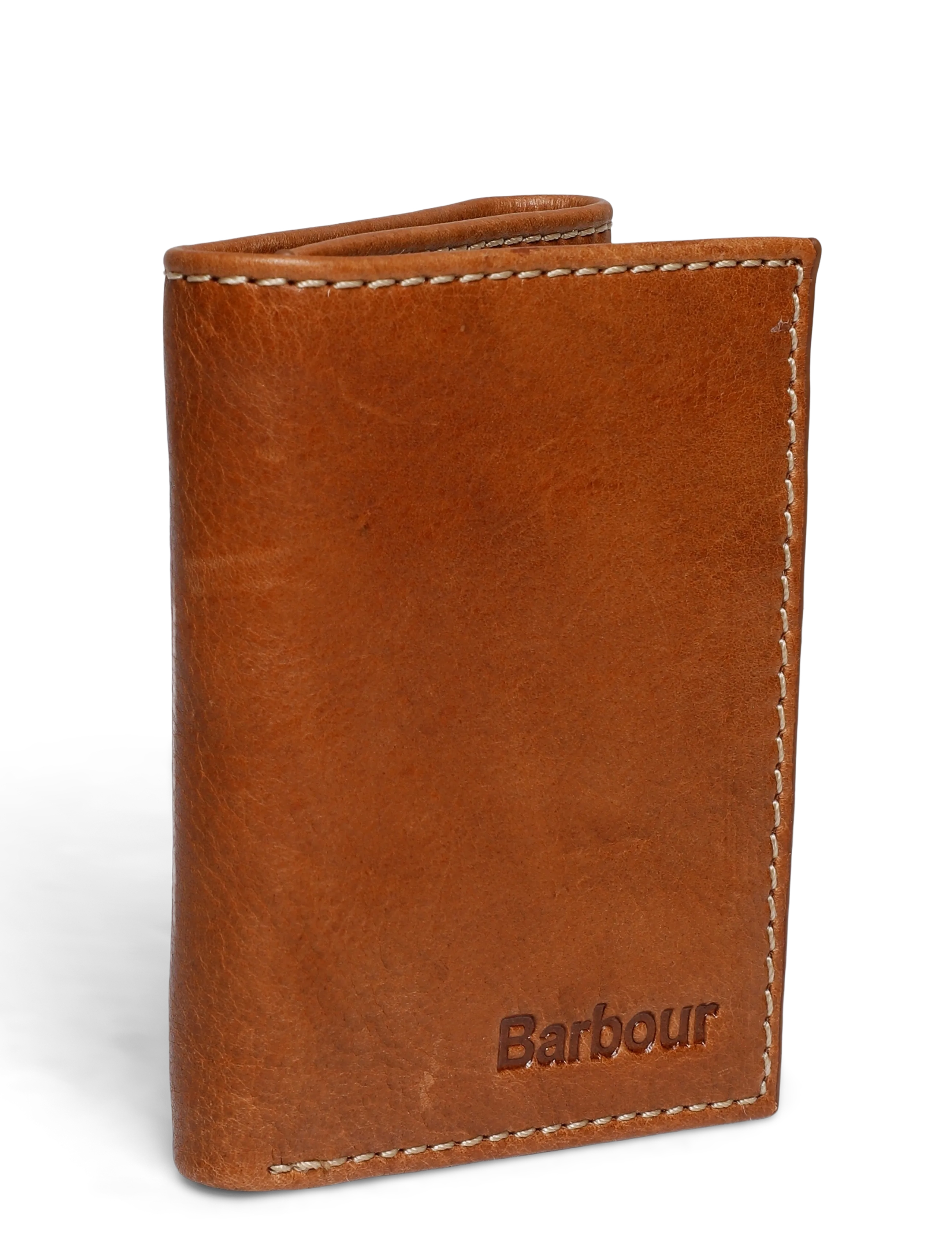 Barbour - Barbour Bywell Leather Bi Fold Wallet - portemonnaies - heritage brown - 2