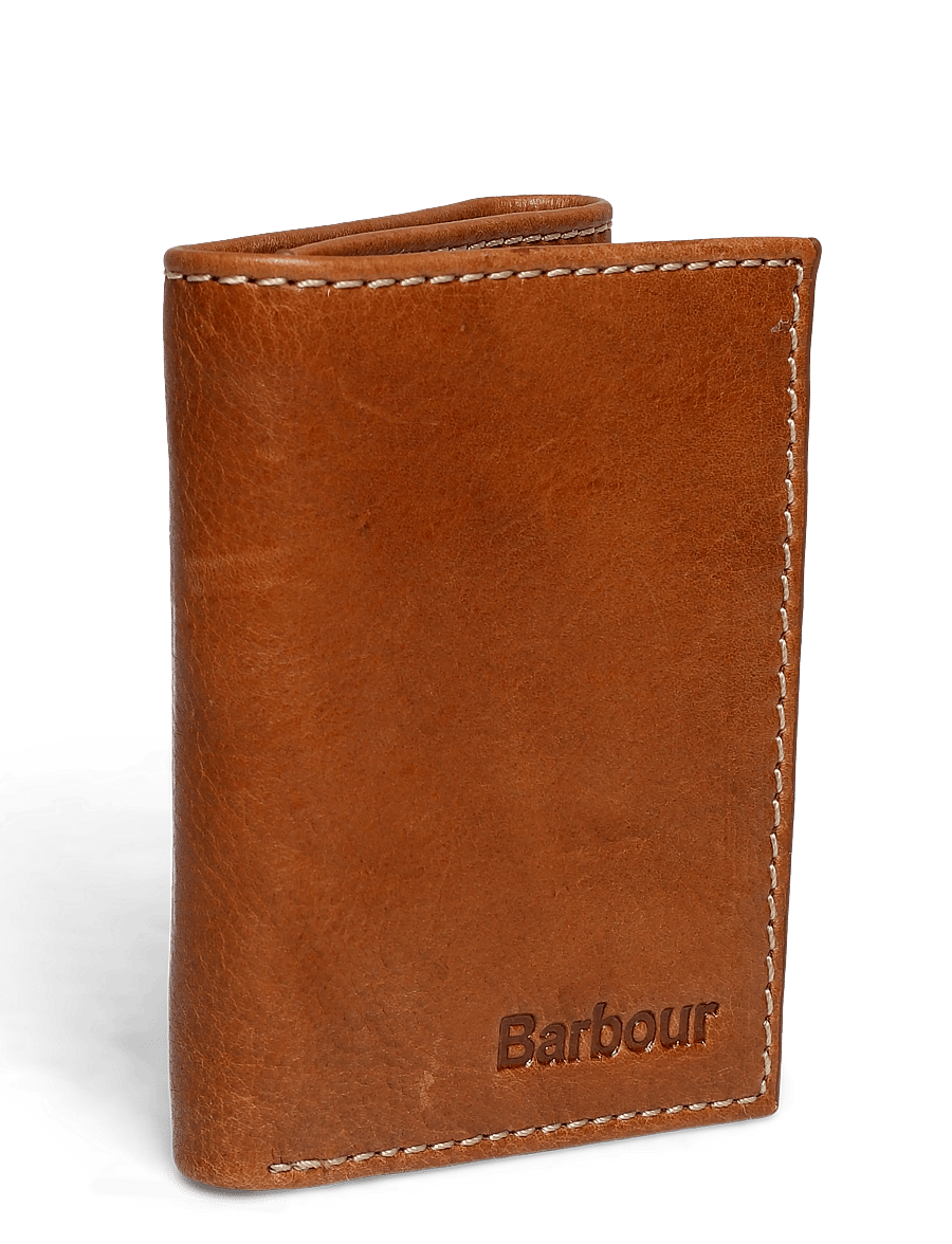 Barbour - Barbour Bywell Leather Bi Fold Wallet - portemonnaies - heritage brown - 2