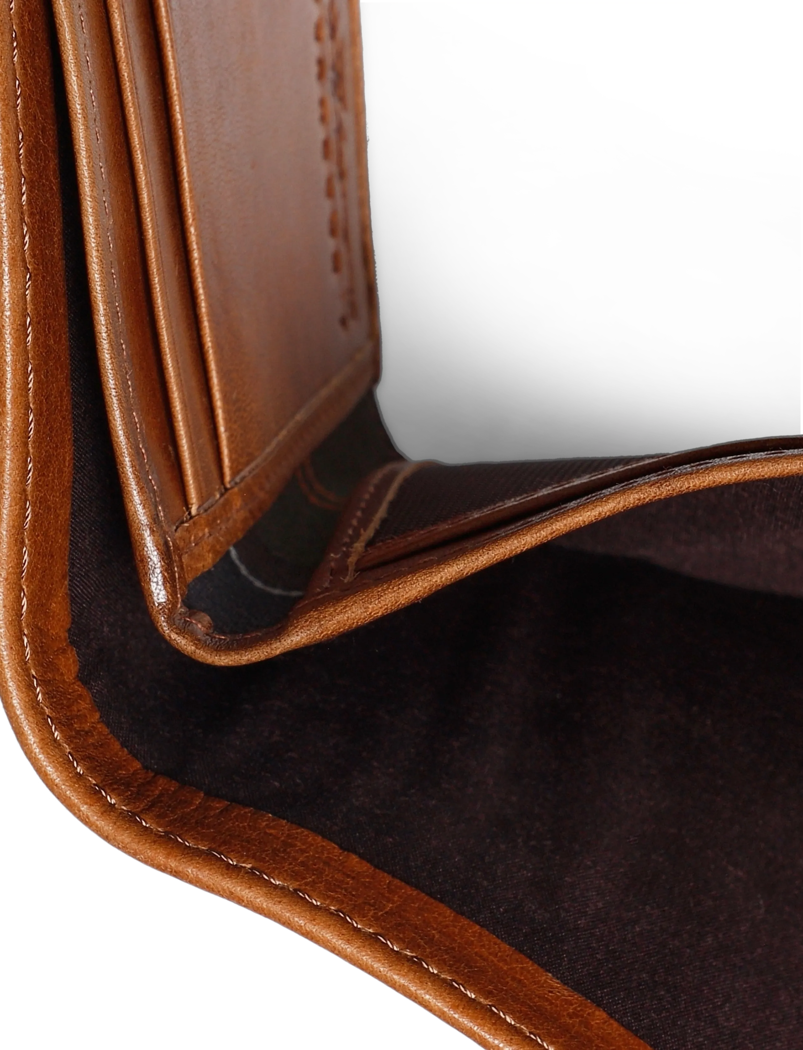 Barbour - Barbour Bywell Leather Bi Fold Wallet - portemonnaies - heritage brown - 4
