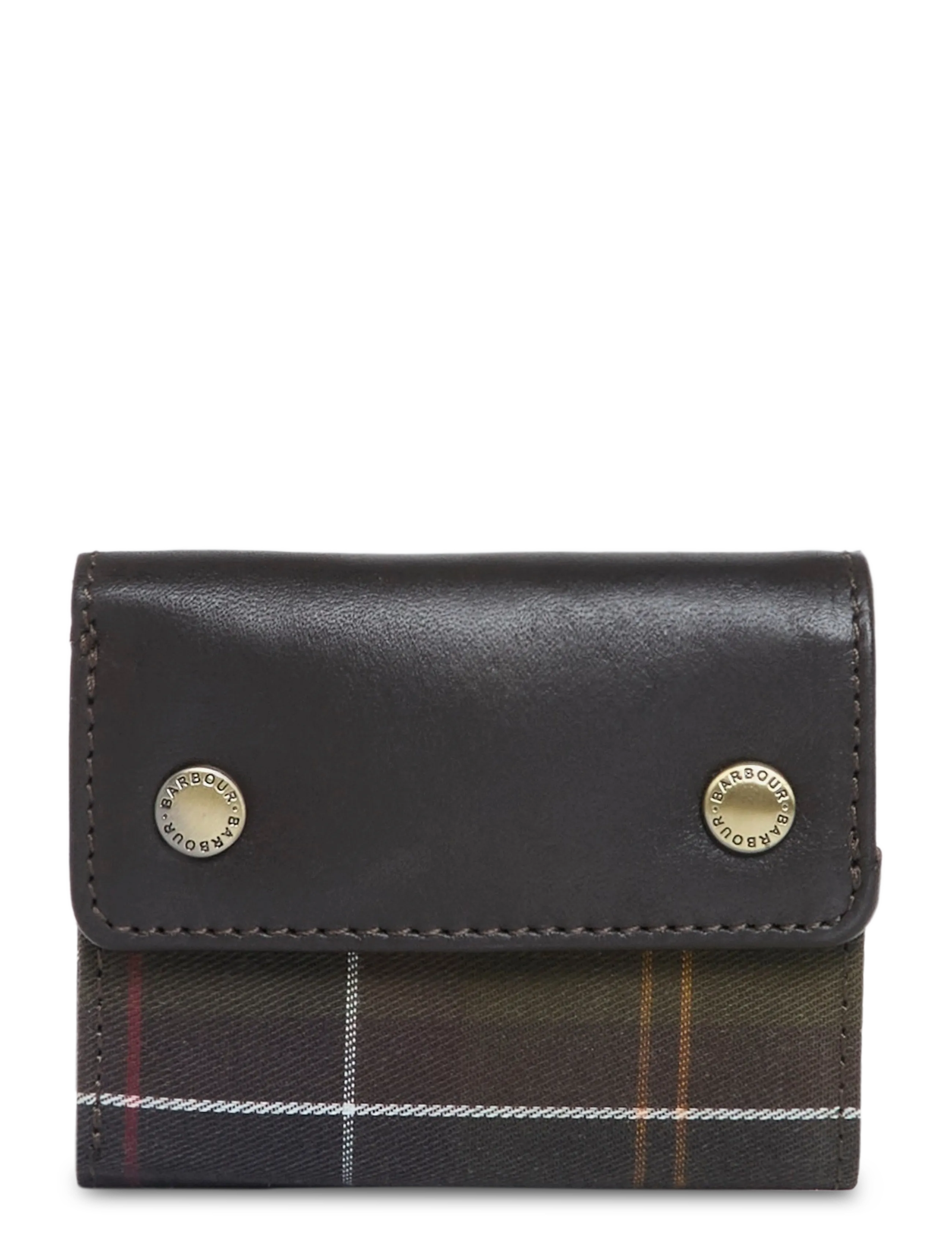 Barbour Barbour Benslie Tartan Leather Wallet - Barbour - CLASSIC TARTAN/BROWN / brown