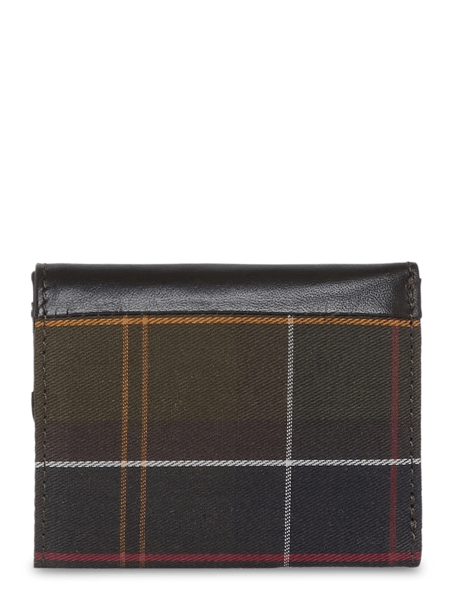 Barbour - Barbour Benslie Tartan Leather Wallet - classic tartan/brown - 1