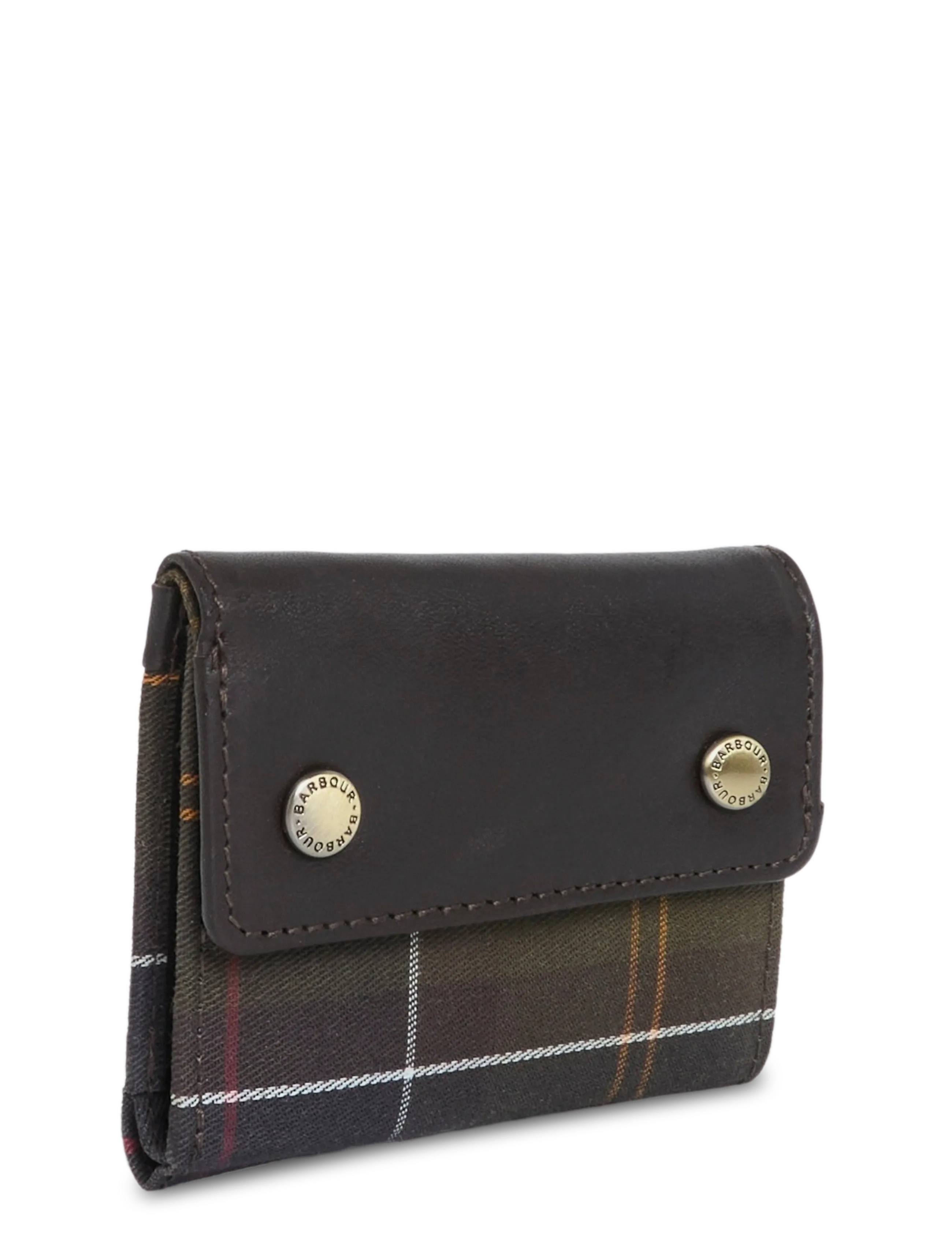Barbour - Barbour Benslie Tartan Leather Wallet - classic tartan/brown - 2