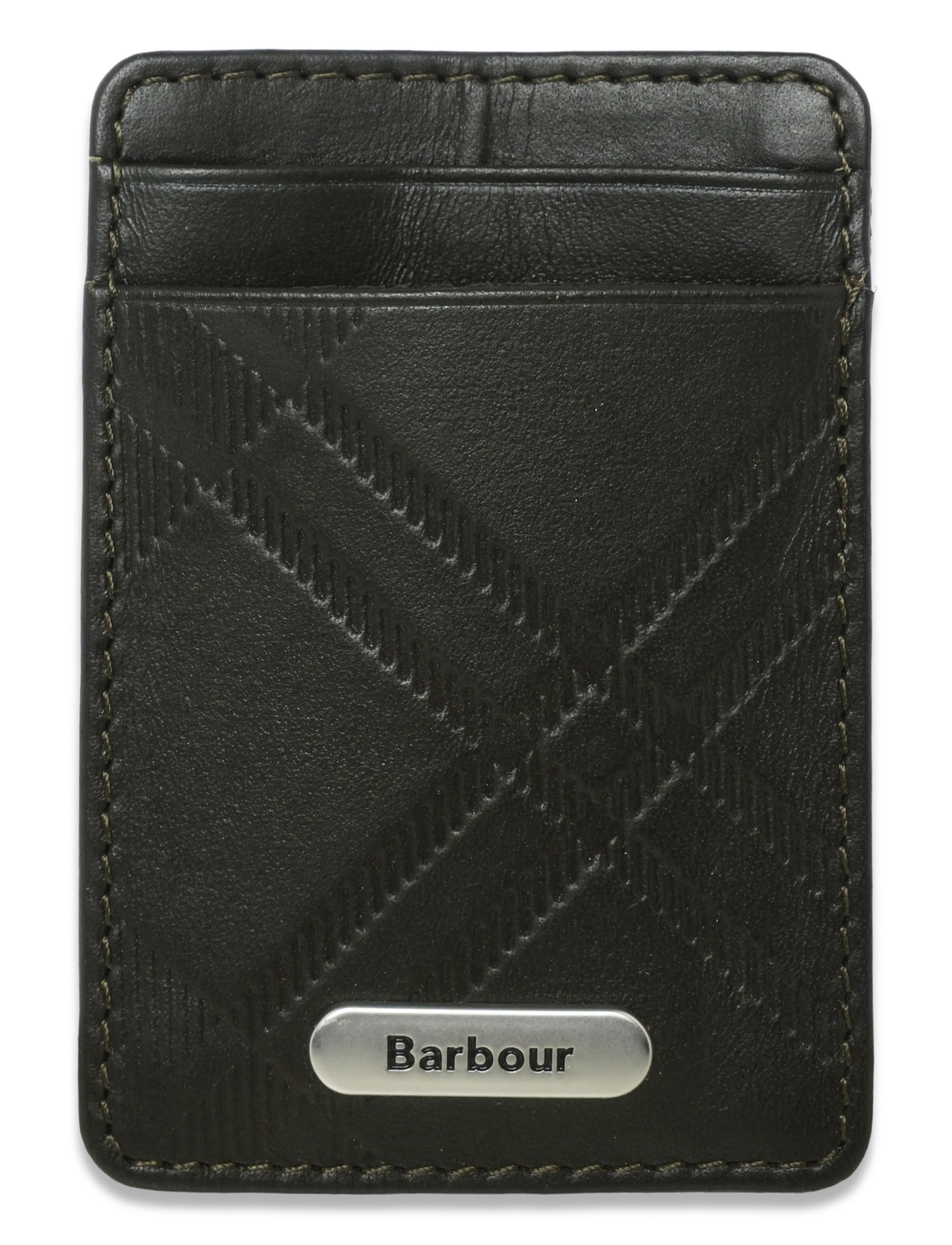 Barbour Barbour Brunton Leather Card Holder - Nach Anlass kaufen - DARK OLIVE / khaki/green