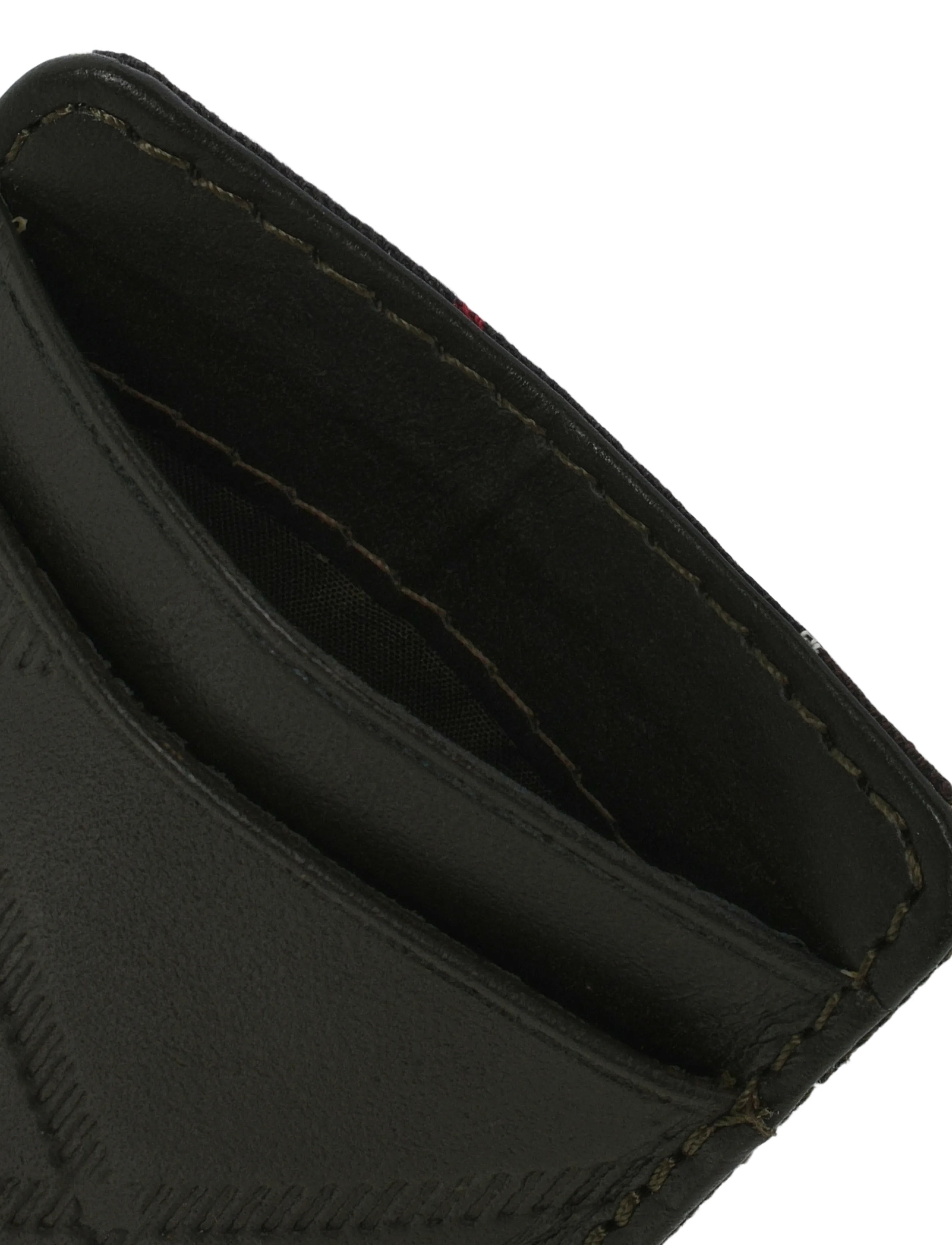 Barbour - Barbour Brunton Leather Card Holder - kartenetuis - dark olive - 4