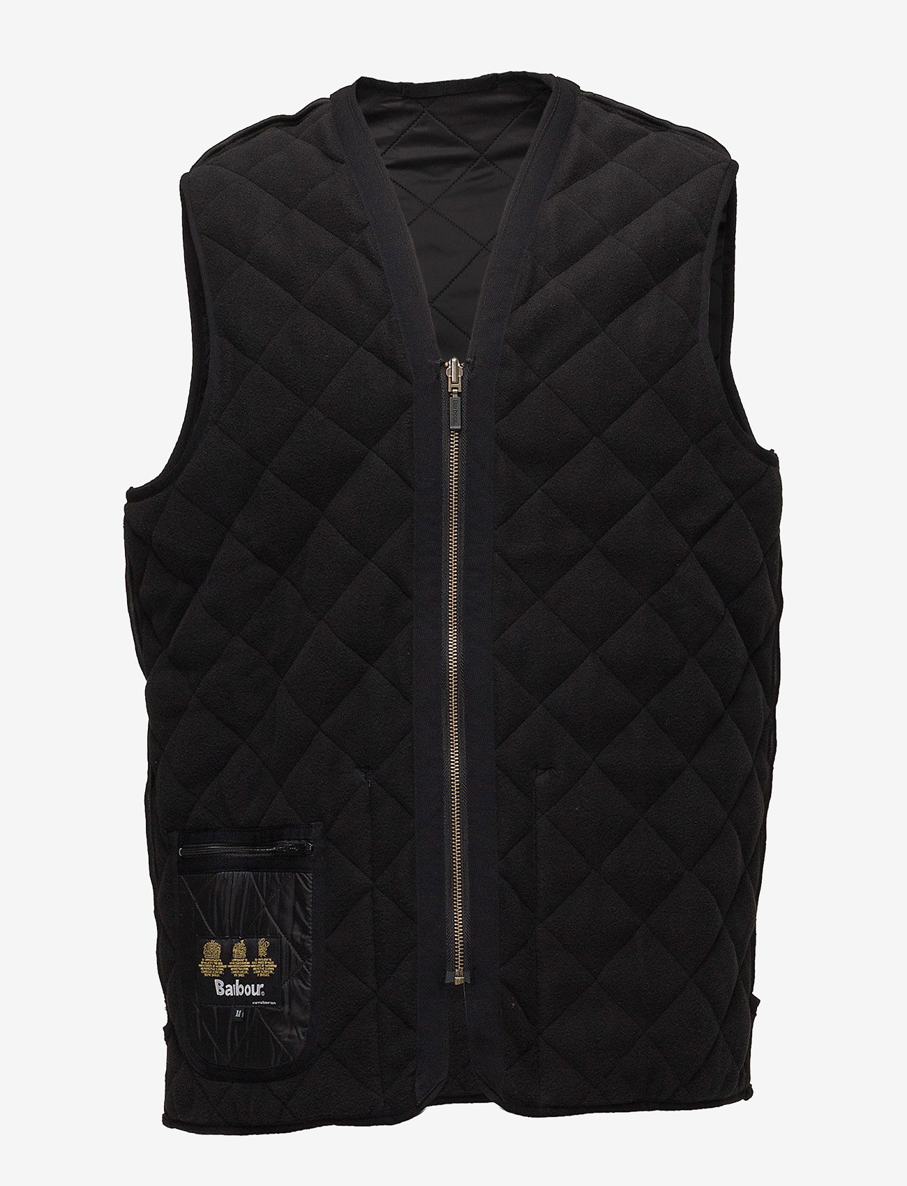 Barbour - Barbour Polarquilt Waistcoat/Zip-In Liner - veste - black - 3