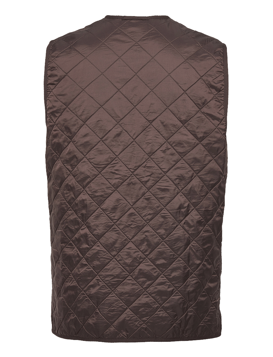 Barbour - Barbour Polarquilt Waistcoat/Zip-In Liner - westen - dark brown - 2