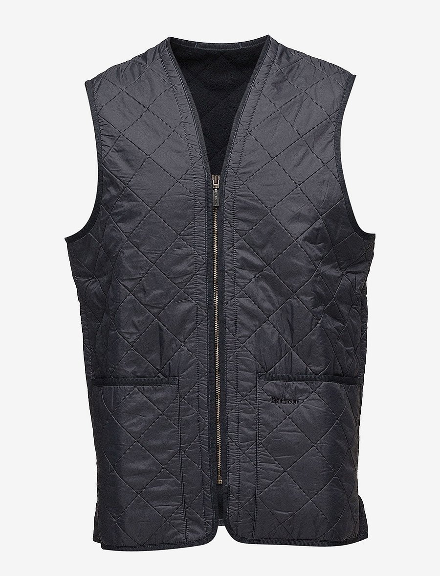 Barbour - Barbour Polarquilt Waistcoat/Zip-In Liner - westen - navy - 1