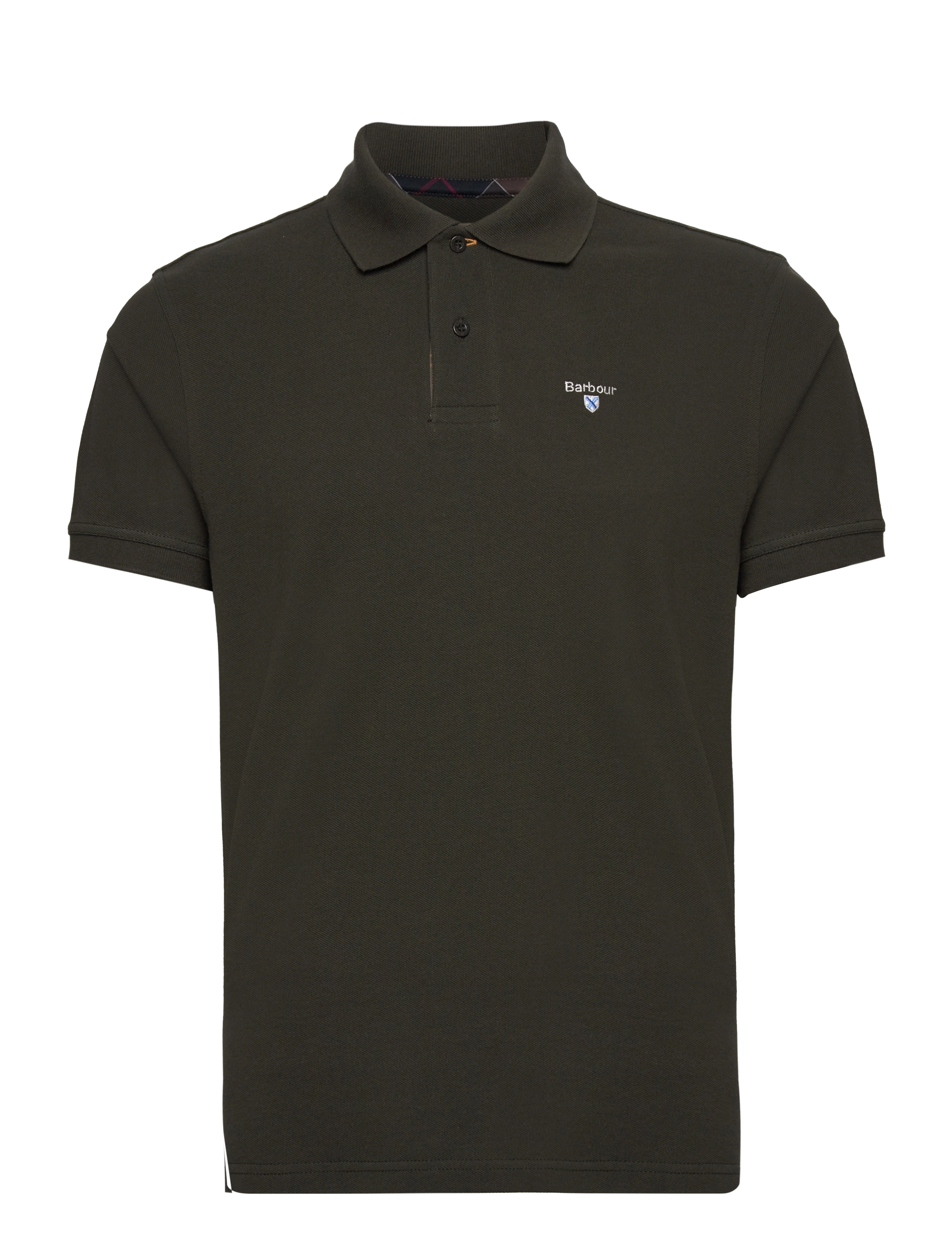 Barbour - Barbour Tartan Pique Polo - kortærmede poloer - forest green - 0