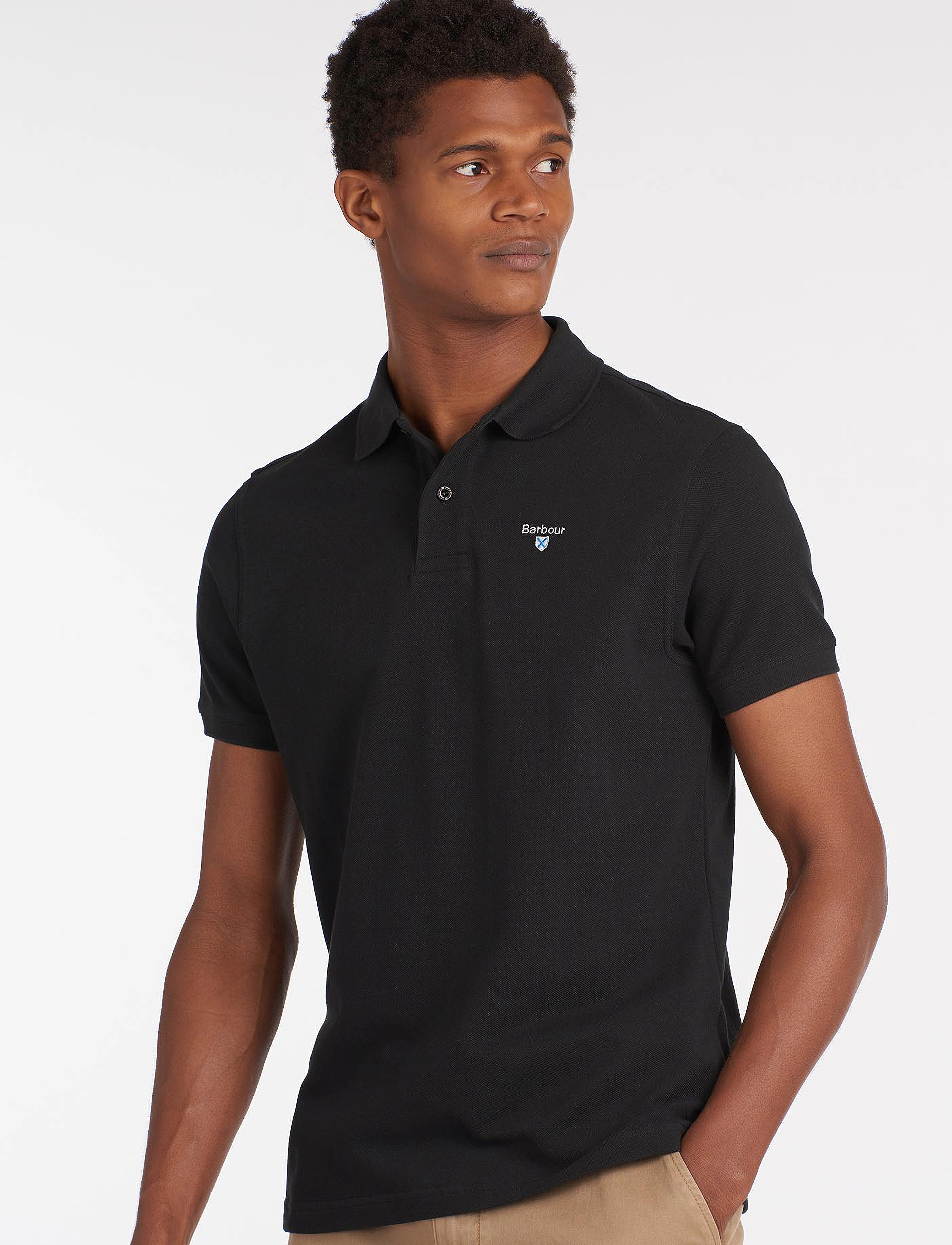 Barbour - Barbour OG Sports Polo - kortærmede poloer - black - 3