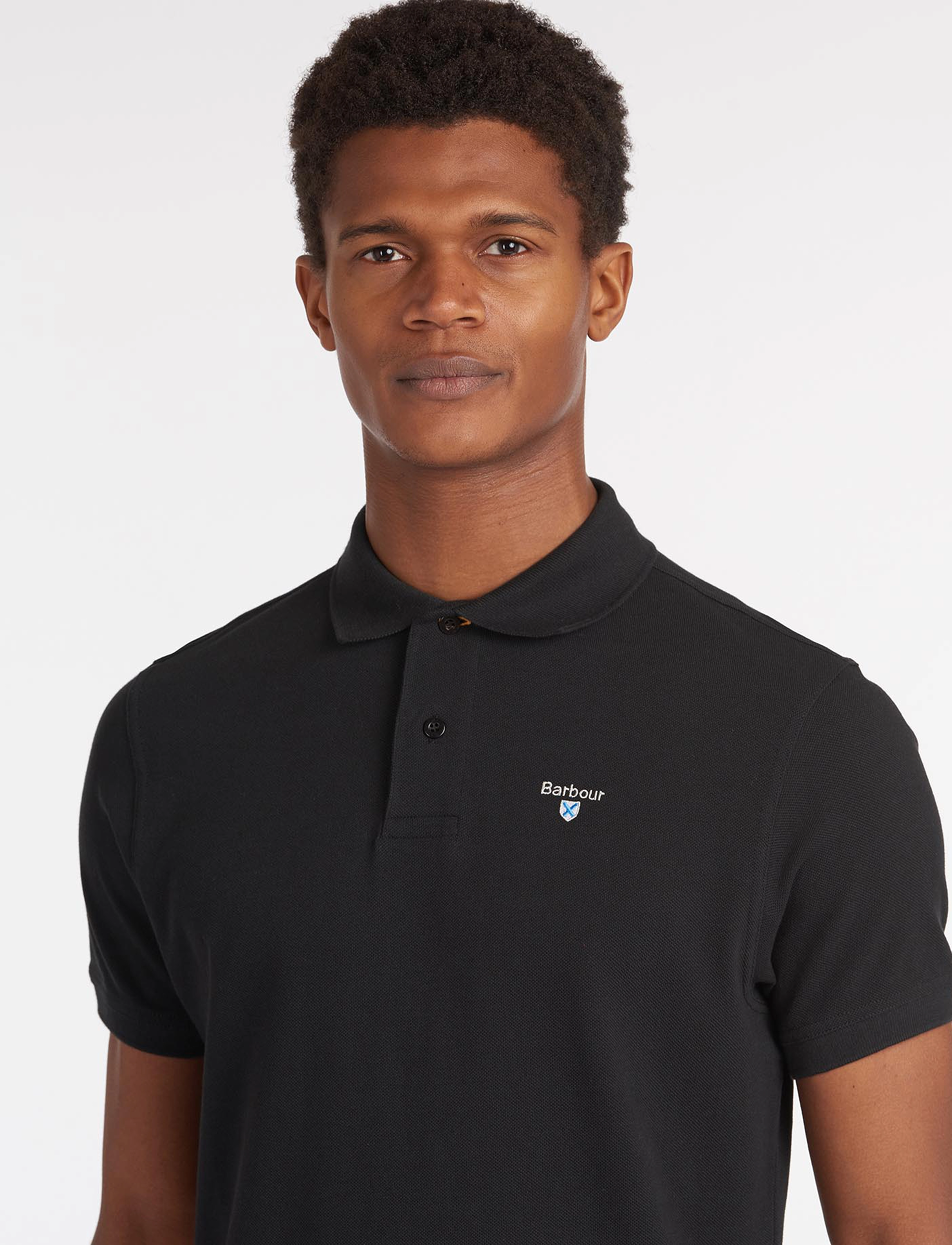 Barbour - Barbour OG Sports Polo - kortærmede poloer - black - 4