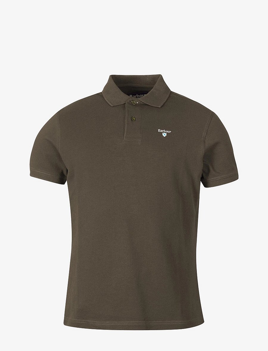 Barbour - Barbour OG Sports Polo - kortærmede poloer - dark olive - 1