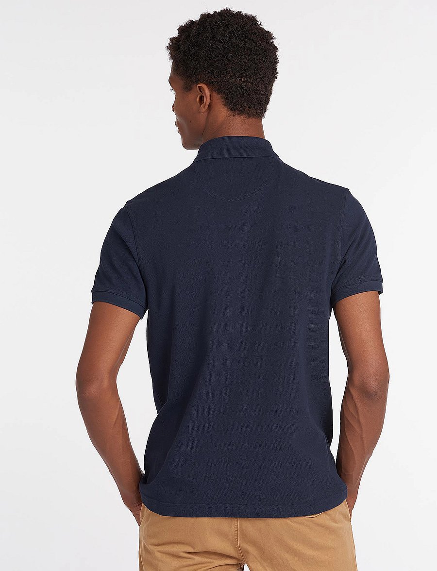 Barbour - Barbour OG Sports Polo - kortærmede poloer - new navy - 3