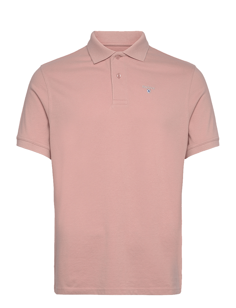 Barbour - Barbour OG Sports Polo - kortærmede poloer - pink mist - 0