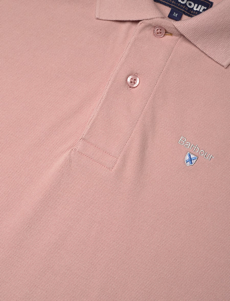 Barbour - Barbour OG Sports Polo - kortærmede poloer - pink mist - 2