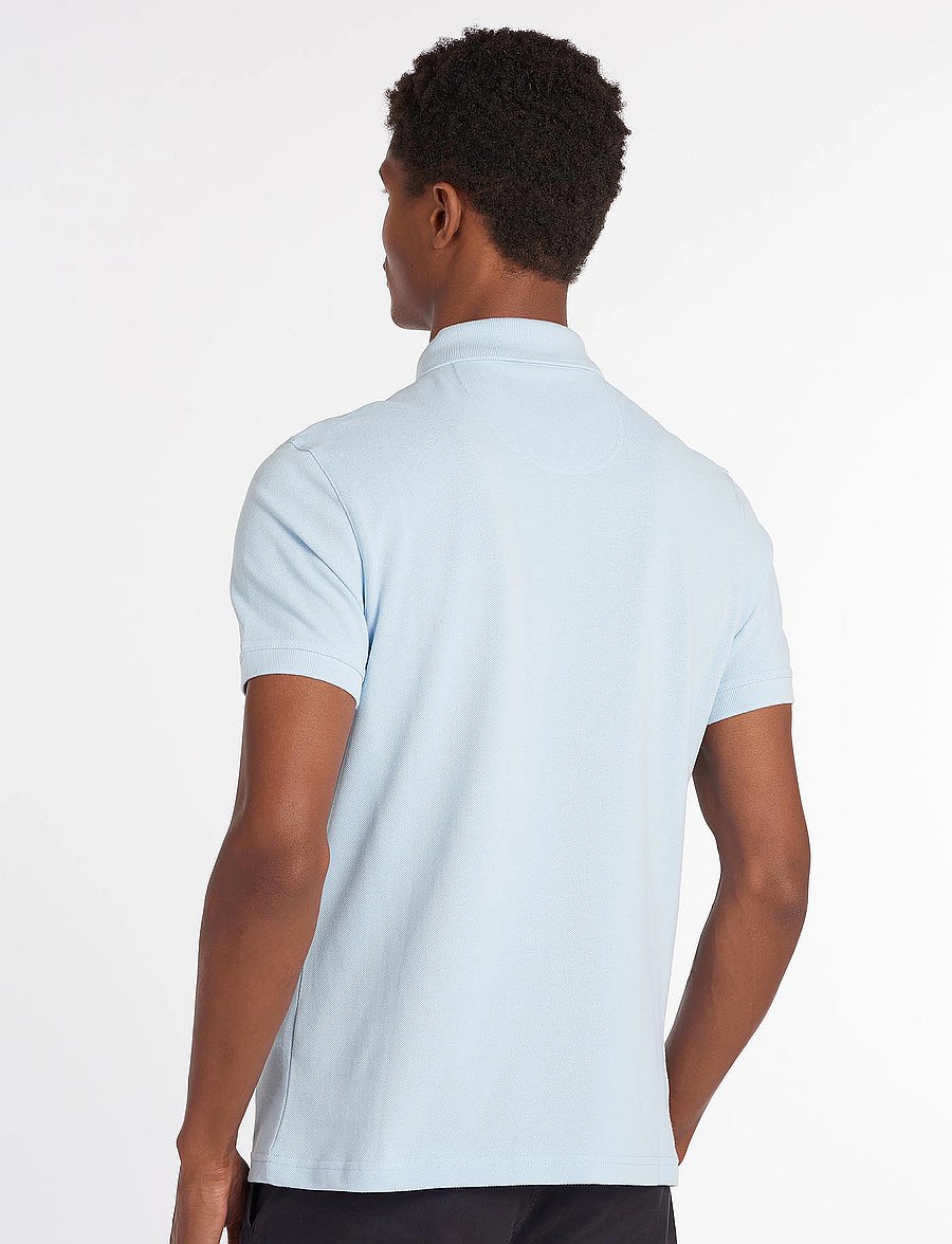 Barbour - Barbour OG Sports Polo - lyhythihaiset - sky - 4