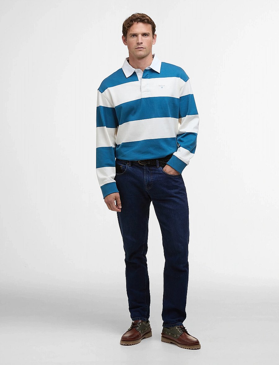 Barbour - Barbour Broome Rugby - langärmelig - midnight - 4