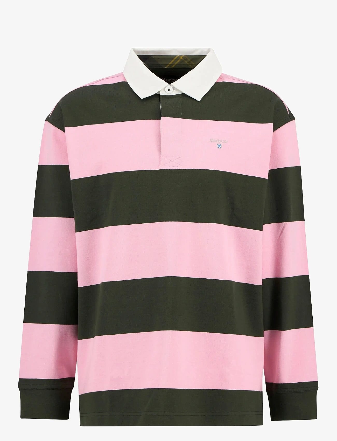 Barbour - Barbour Broome Rugby - langærmede poloer - pink - 1