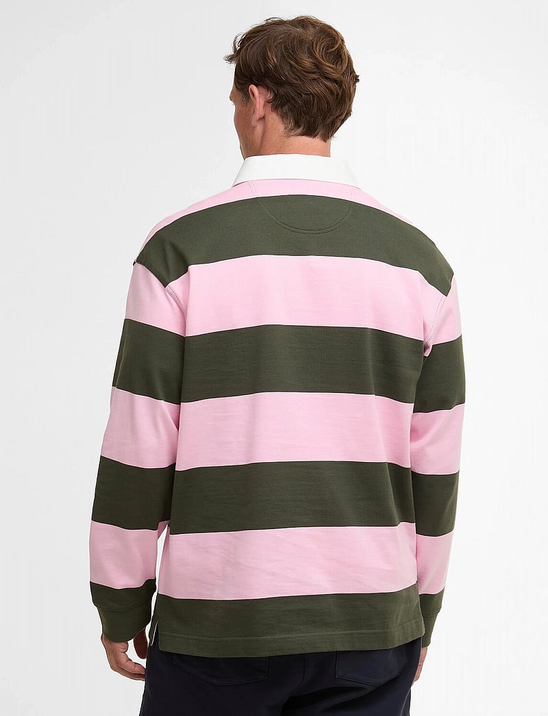 Barbour - Barbour Broome Rugby - langærmede poloer - pink - 2