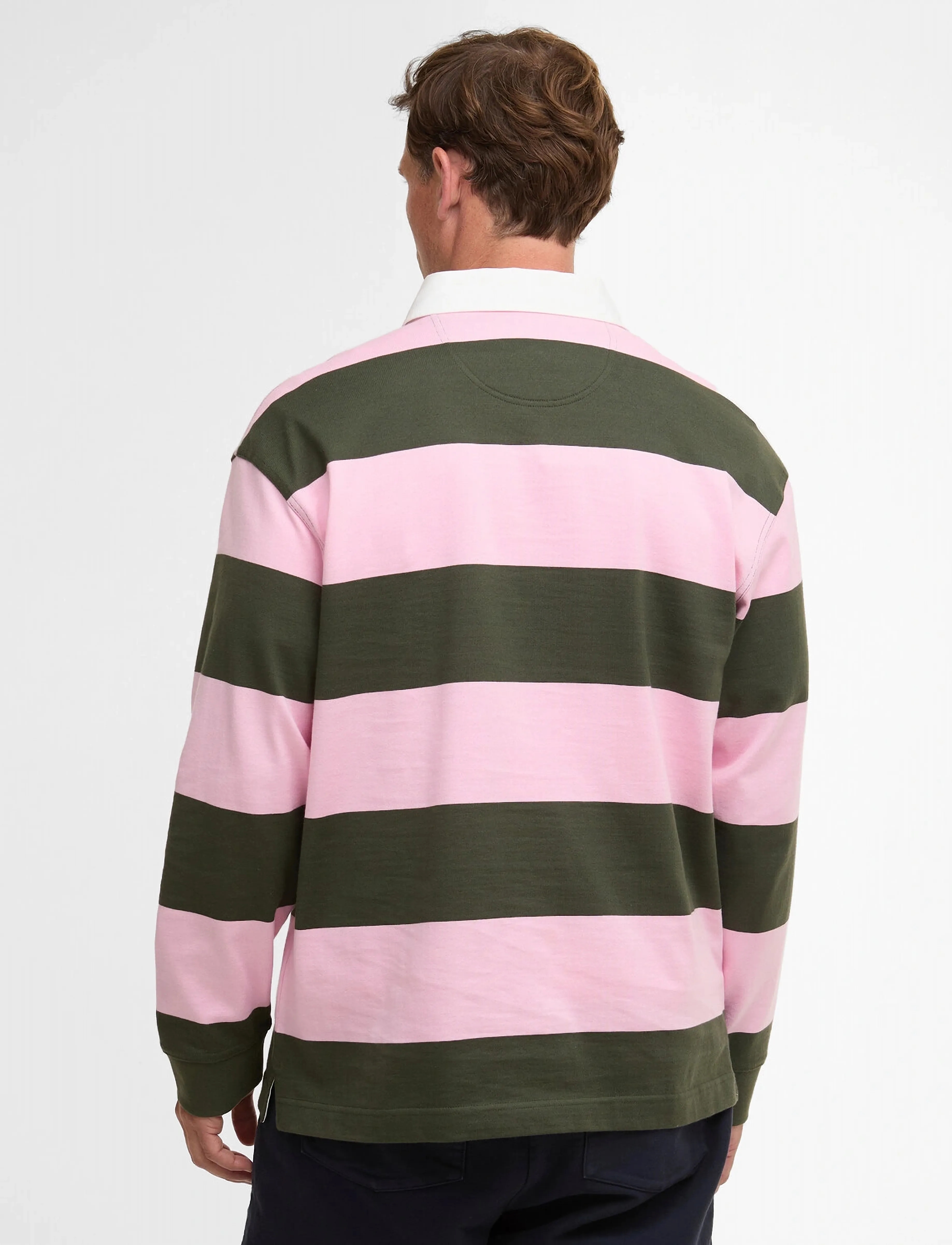 Barbour - Barbour Broome Rugby - langærmede poloer - pink - 2