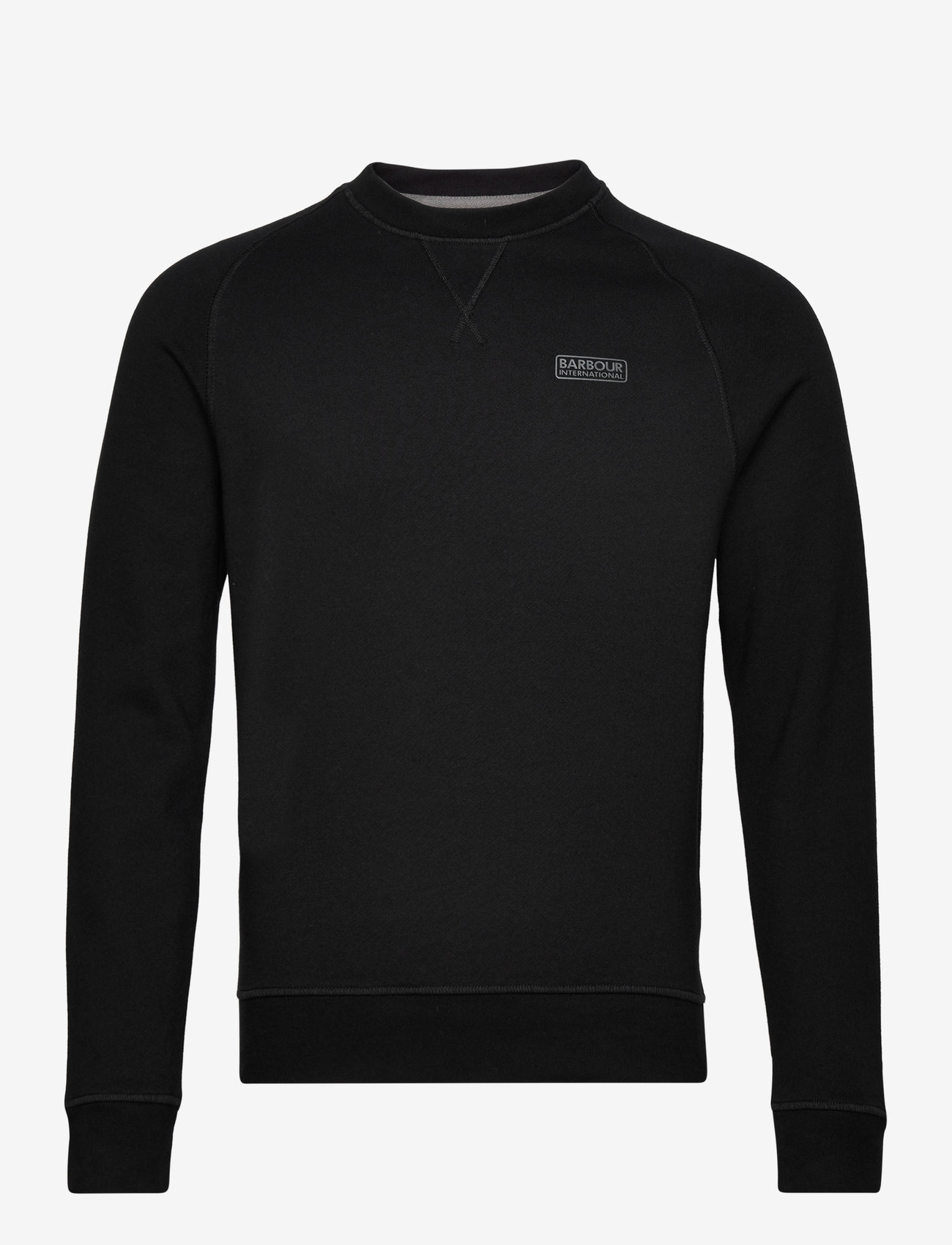 Barbour - B.Intl Essential Crew Neck Sweat - nach anlass kaufen - black/pewter - 0