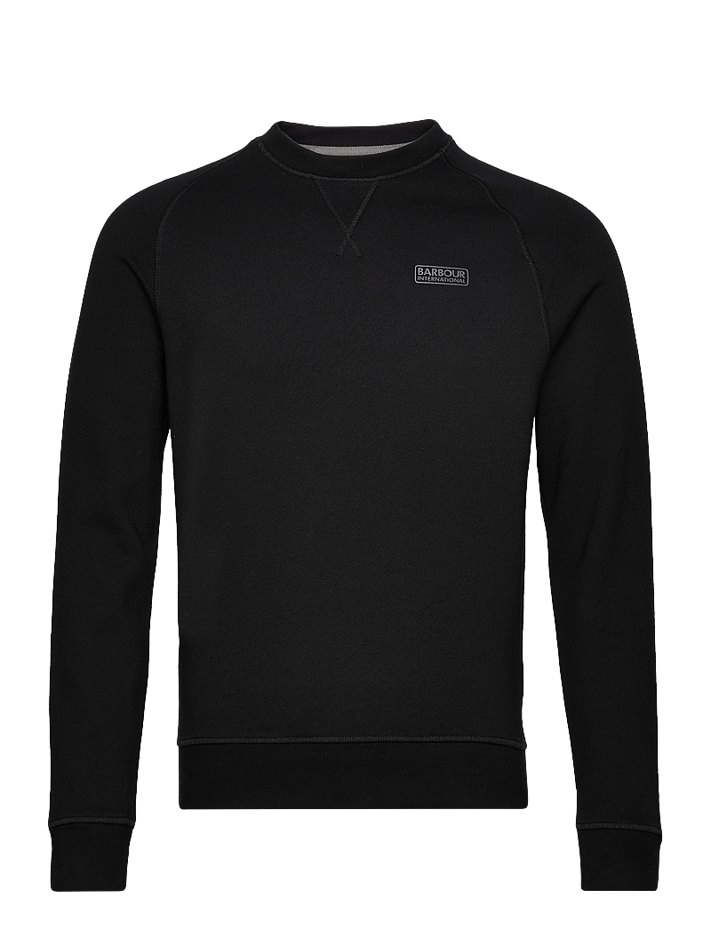 Barbour - B.Intl Essential Crew Neck Sweat - nach anlass kaufen - black/pewter - 0
