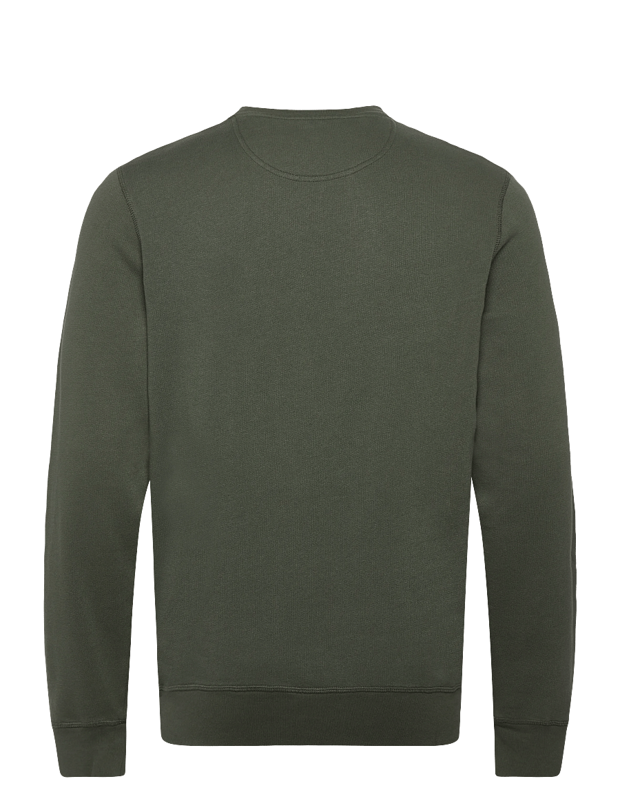 Barbour - Barbour Prep Logo Crew Neck Sweatshirt - sweatshirts - sage - 1