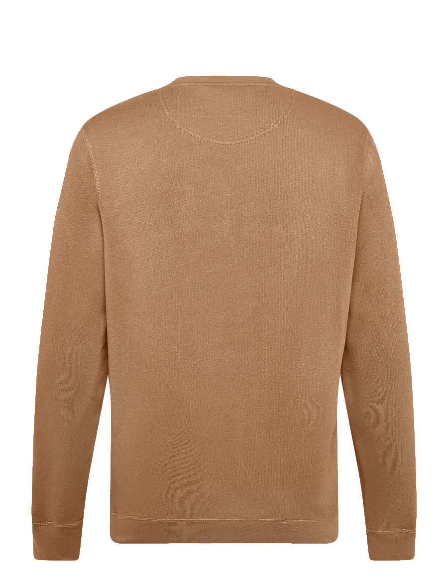 Barbour - Barbour Prep Logo Crew Neck Sweatshirt - shop efter anledning - sandstone - 2