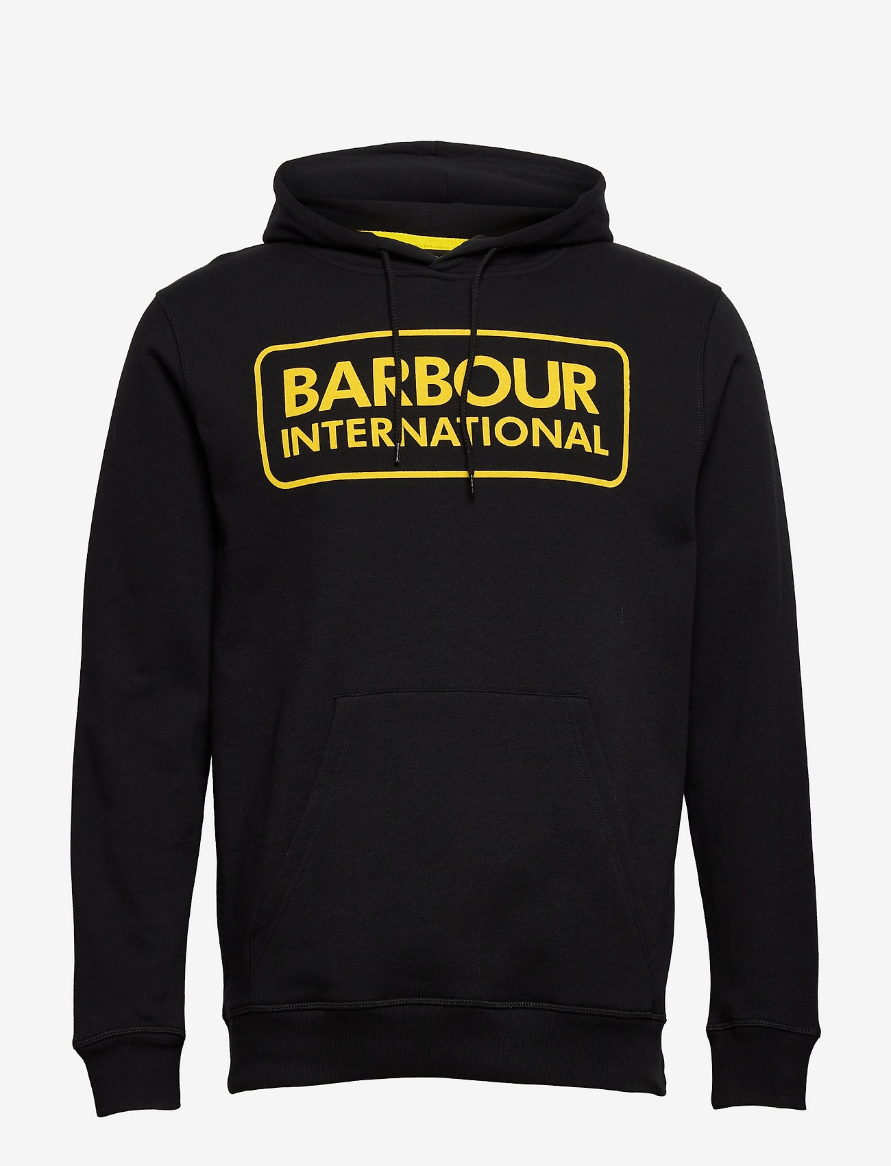 Barbour - B.Intl Pop Over Hoodie - džemperiai su gobtuvu - black - 0