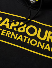 Barbour - B.Intl Pop Over Hoodie - džemperiai su gobtuvu - black - 6
