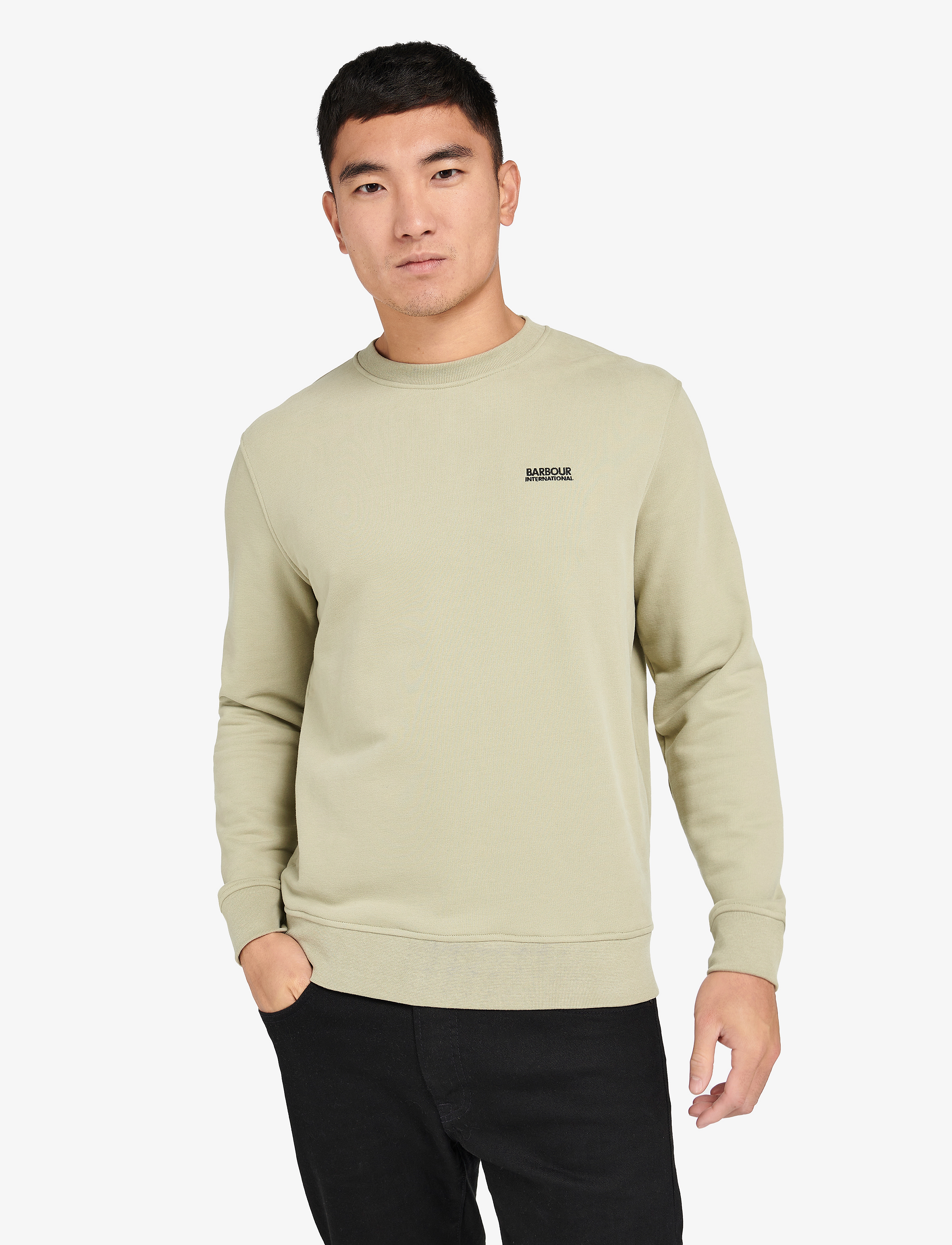 Barbour - B.Intl Roadster Crew - sand - 2