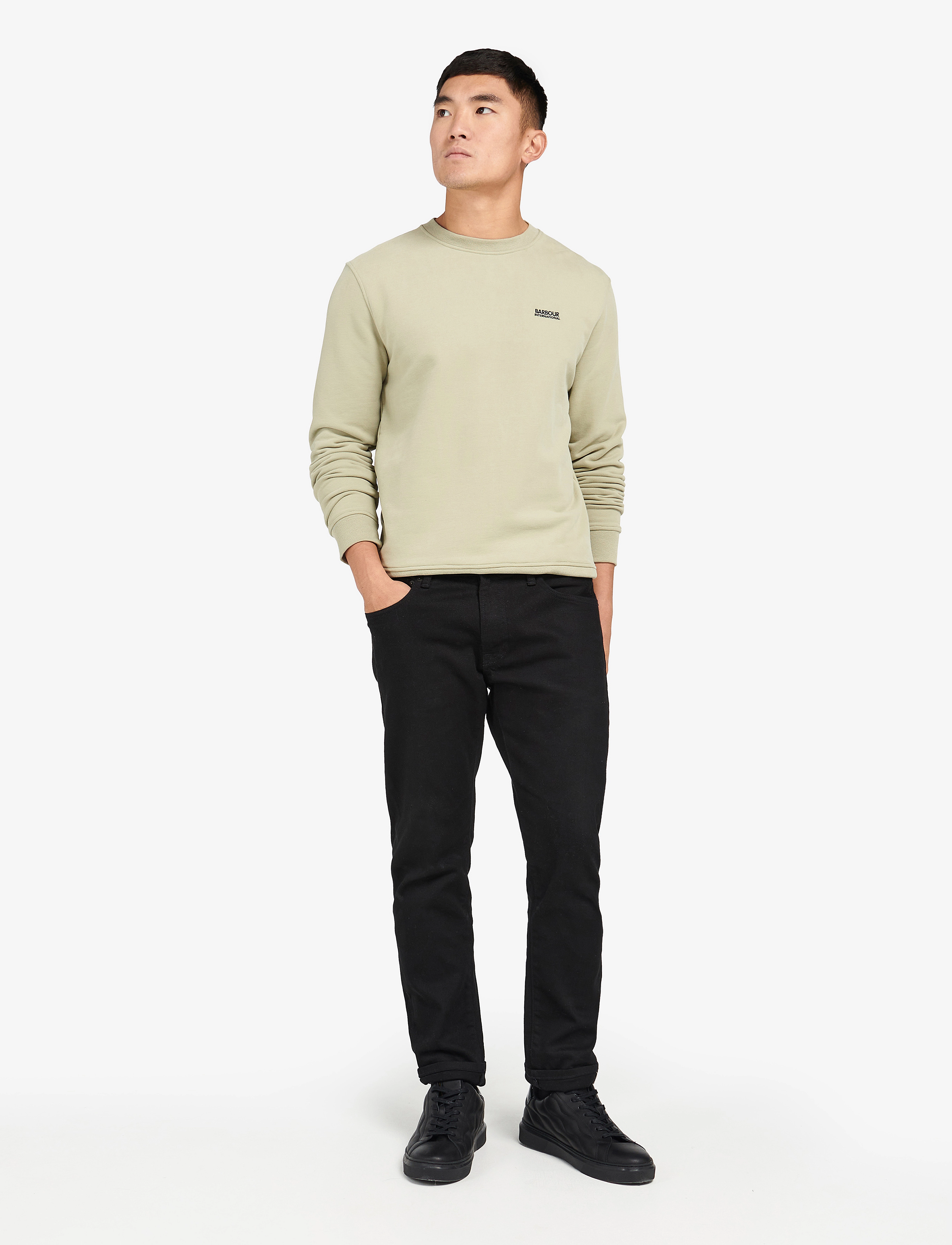 Barbour - B.Intl Roadster Crew - sand - 4