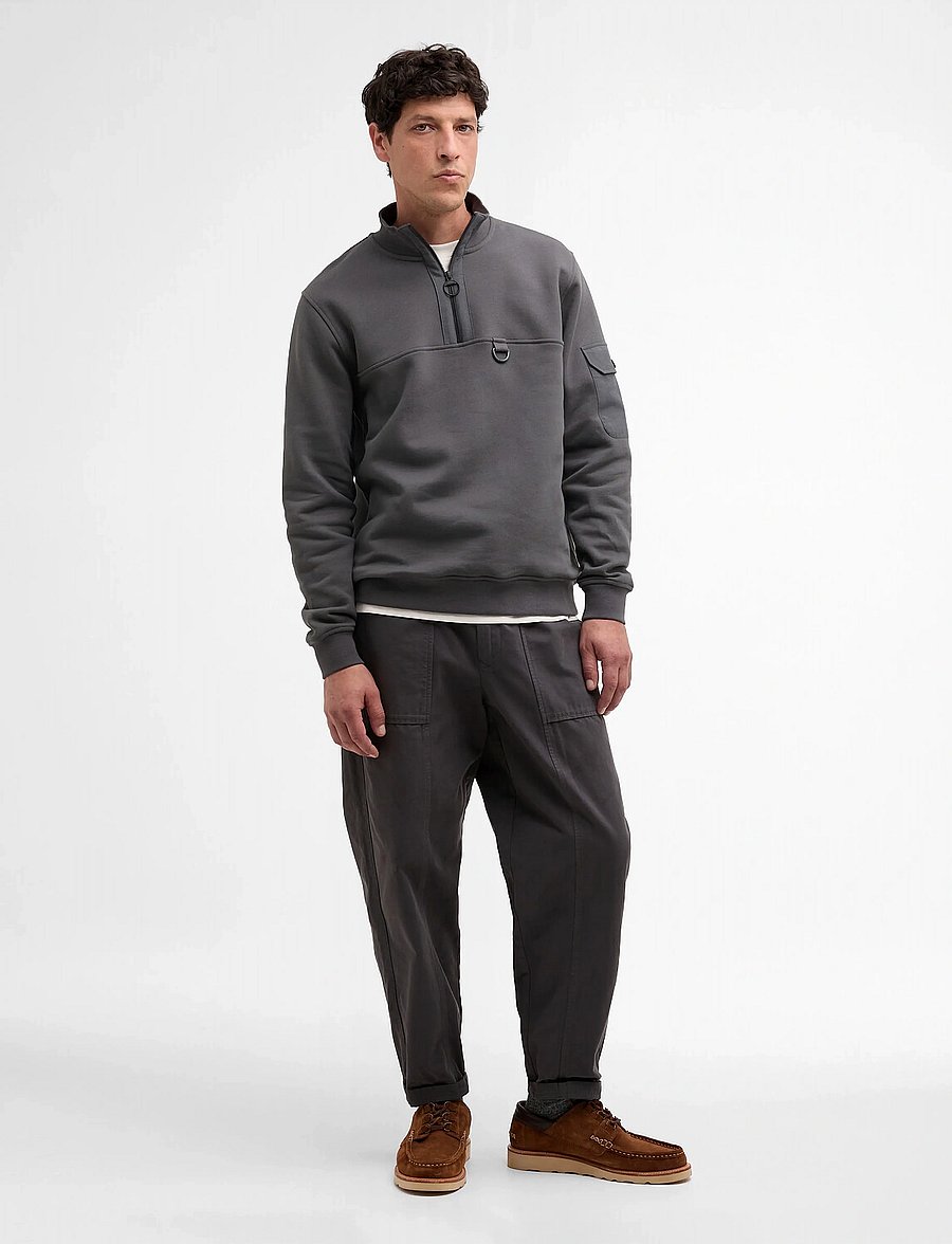 Barbour - Barbour Galloway HZ - half zip-trøjer - asphalt - 2