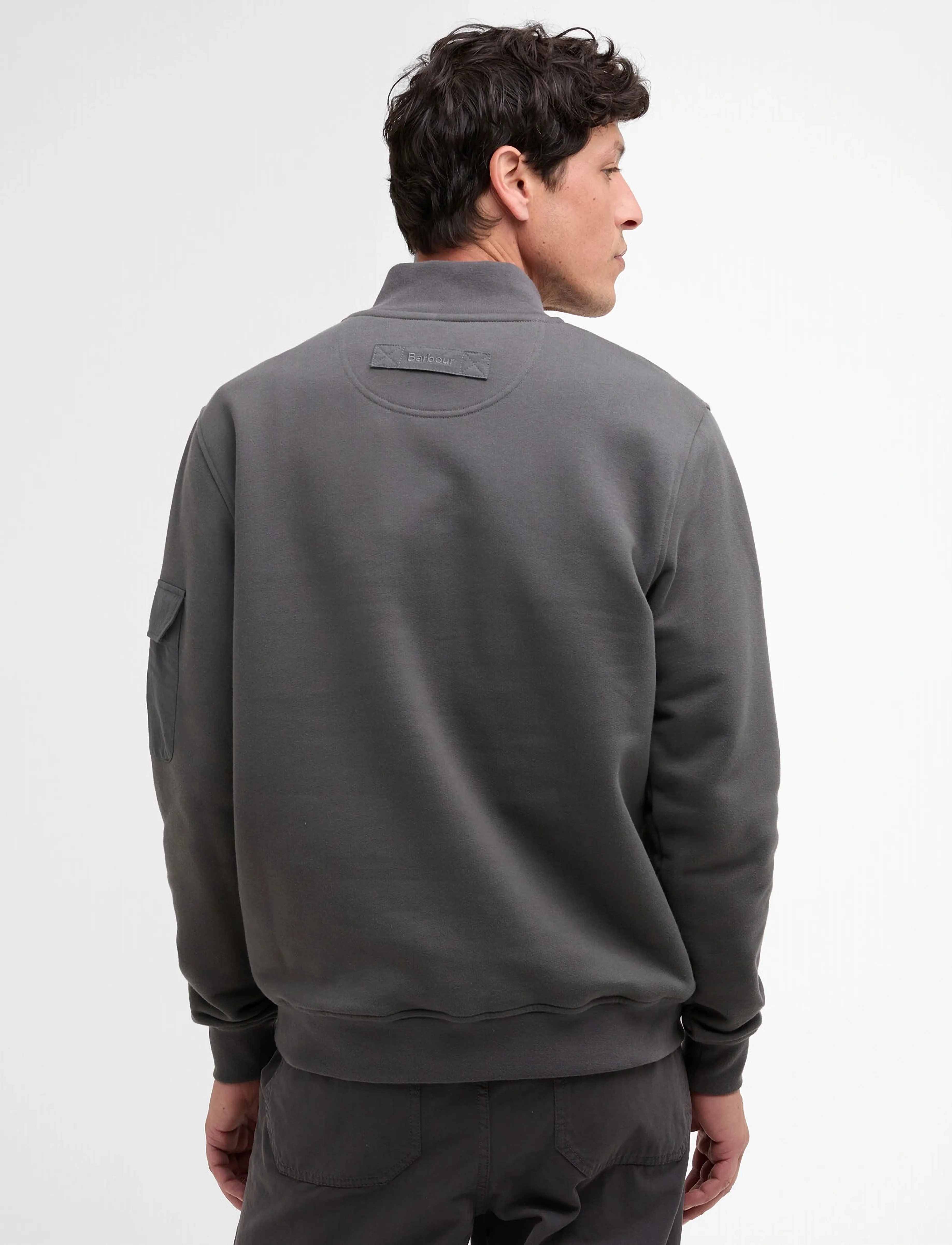 Barbour - Barbour Galloway HZ - half zip - asphalt - 3
