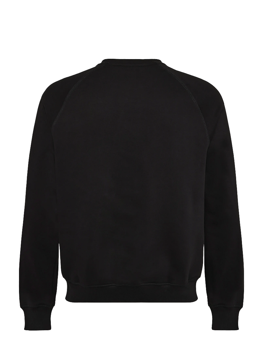 Barbour - B.Intl Essential Crew Neck Sweatshirt - shoppa efter tillfälle - black / pewter - 2