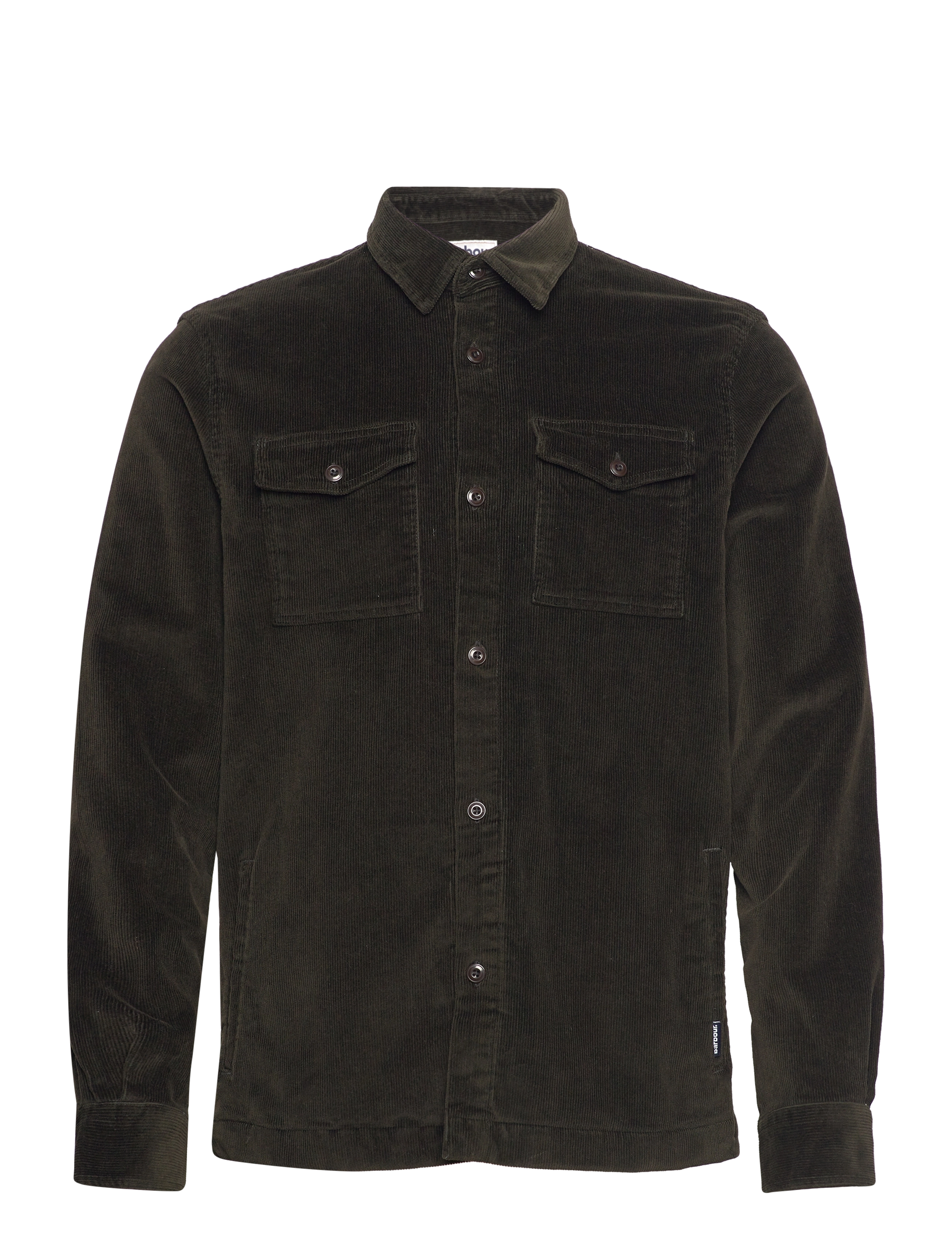Barbour - Barbour Cord Overshirt - fløjlsskjorter - olive - 0