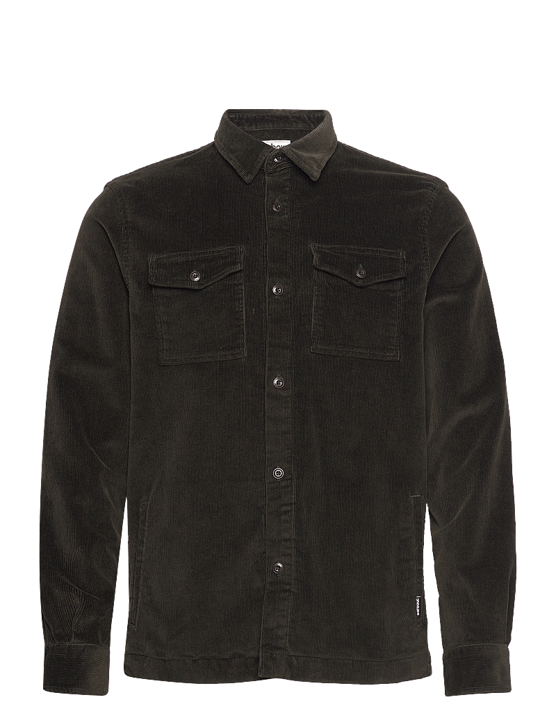 Barbour - Barbour Cord Overshirt - fløjlsskjorter - olive - 0