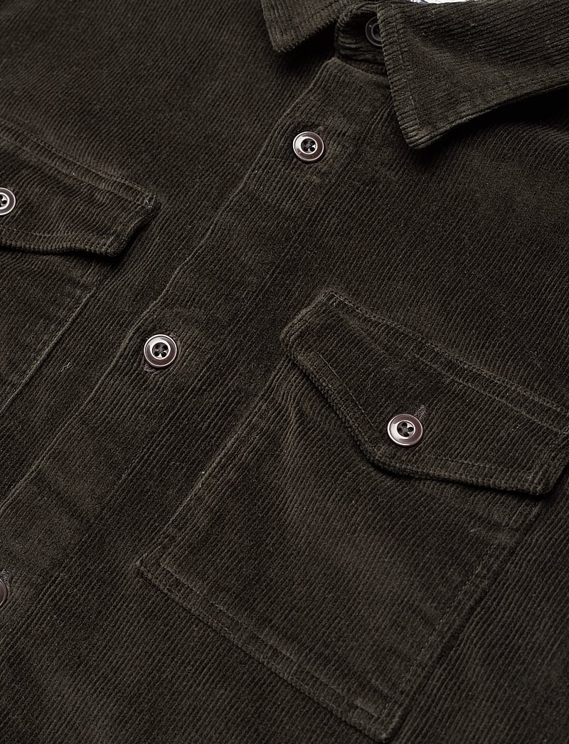 Barbour - Barbour Cord Overshirt - fløjlsskjorter - olive - 2