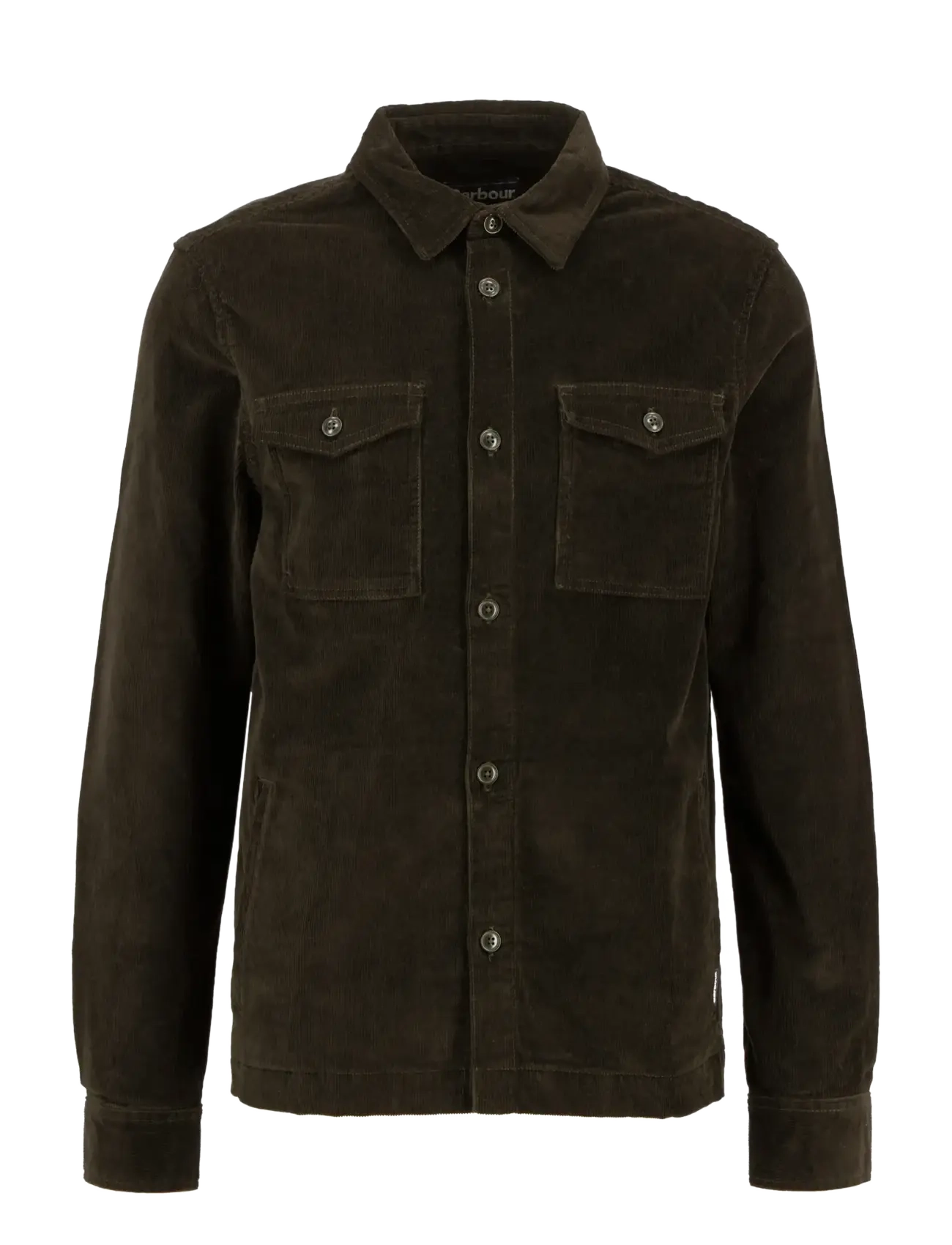 Barbour Cord Overshirt - OLIVE